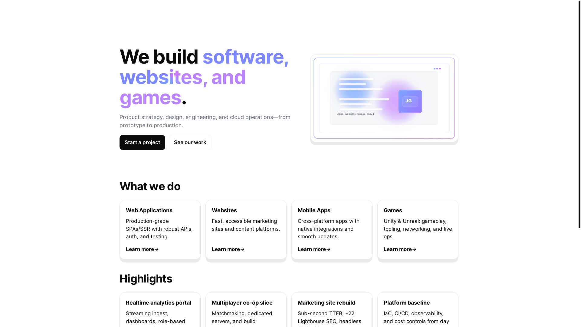 website screenshot of https://jansongroup.fi/