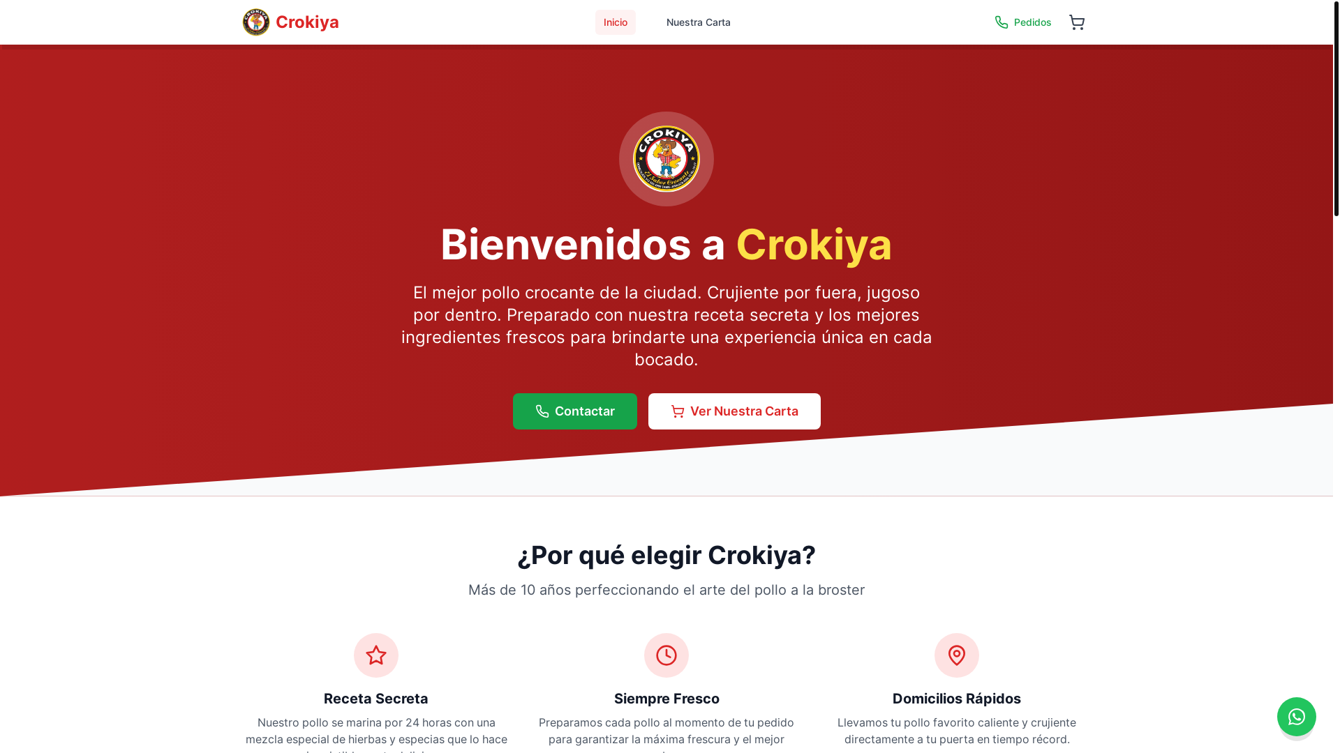 website screenshot of https://crokiya.com/