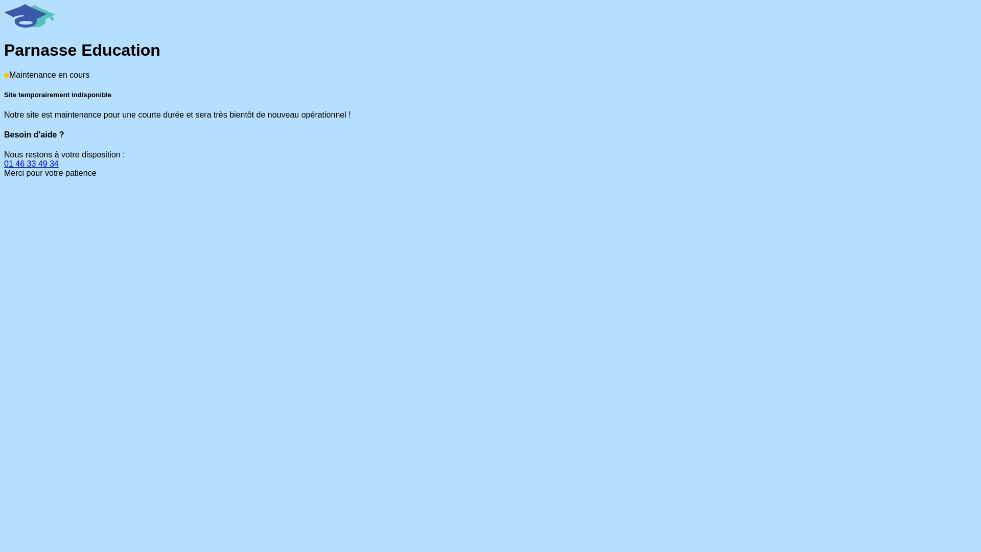 website screenshot of https://maintenance-5fr.pages.dev/