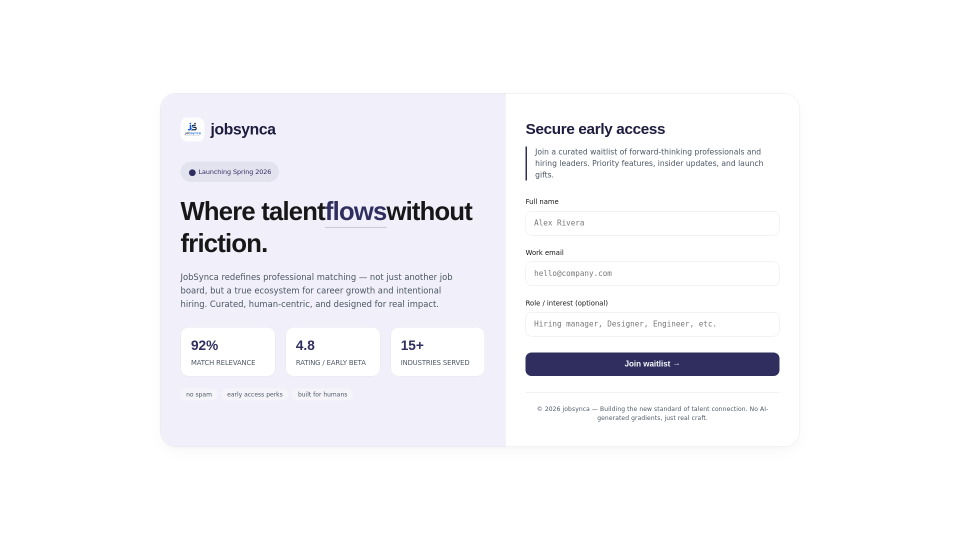 website screenshot of https://jobsynca.pages.dev/