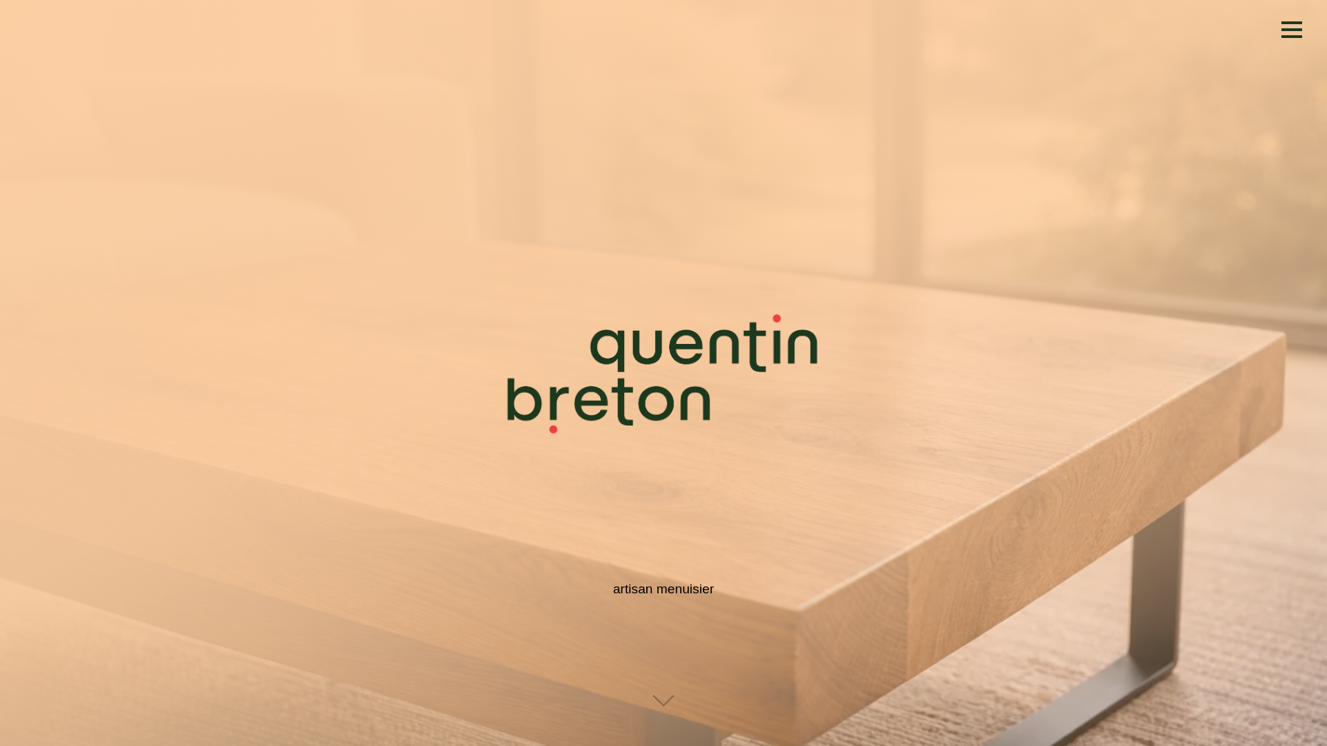 website screenshot of https://quentinbreton.com