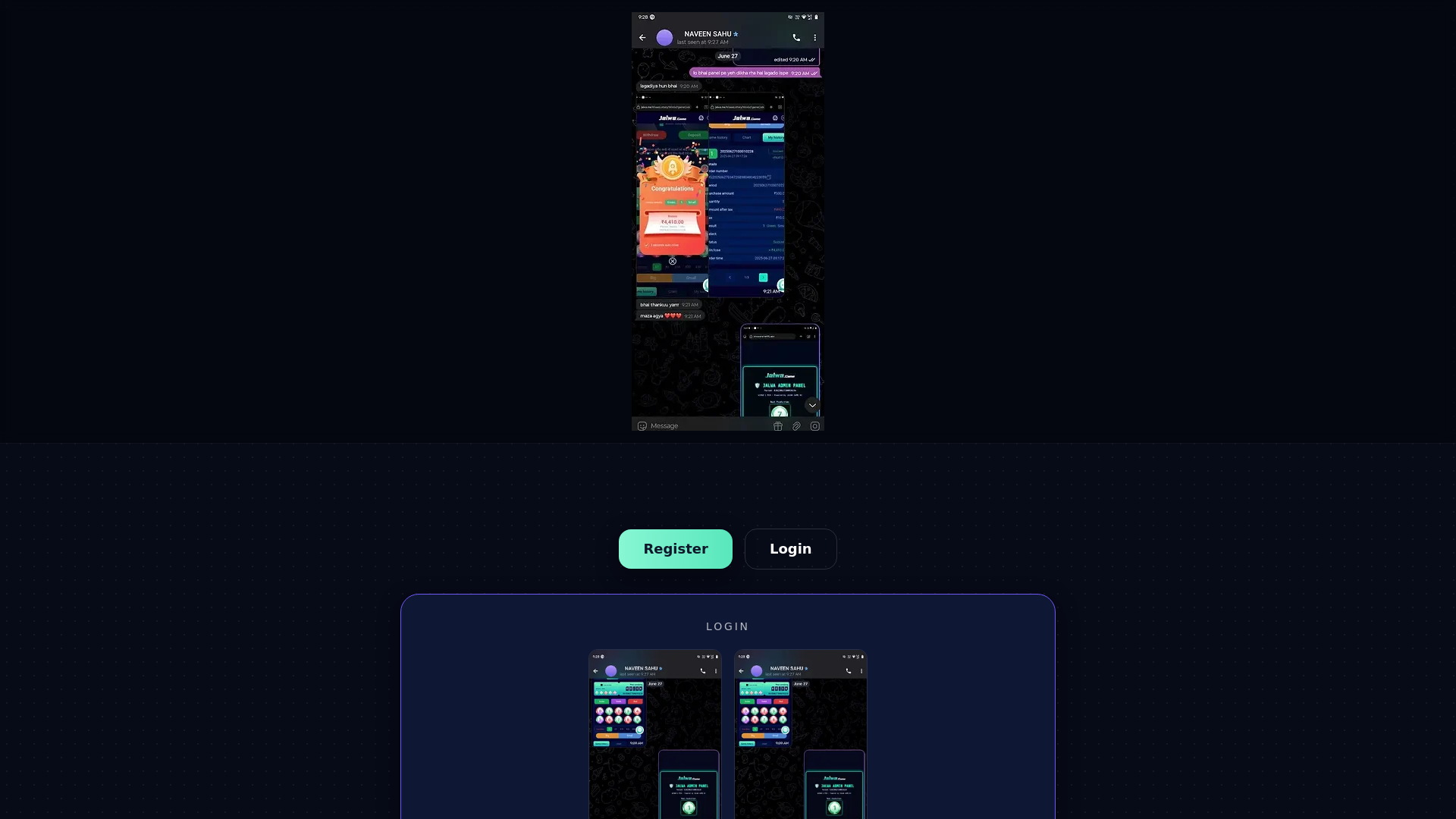 website screenshot of https://jalwaamazingss.online/