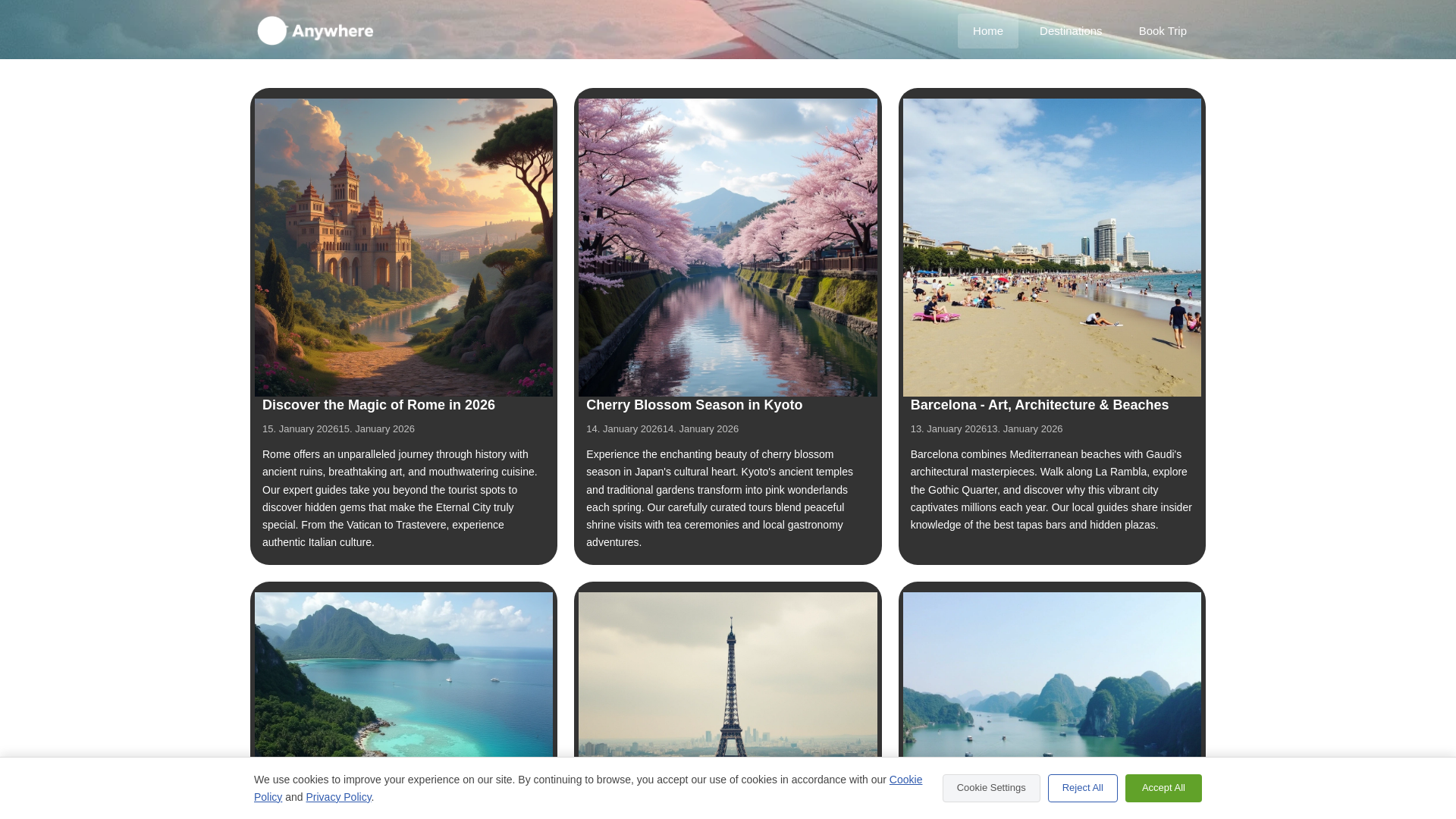 website screenshot of https://rockfishlabs.click/