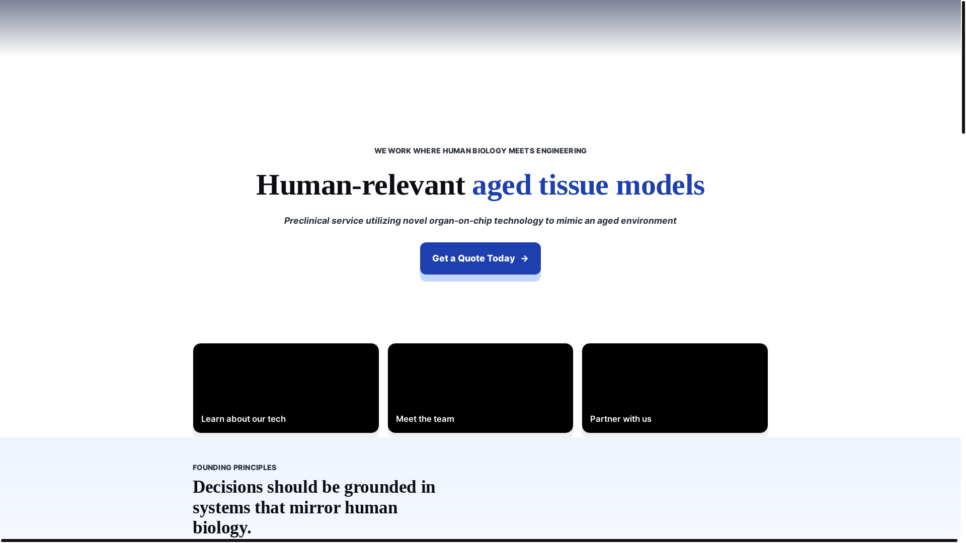 website screenshot of https://bluechipbiosystems.com/