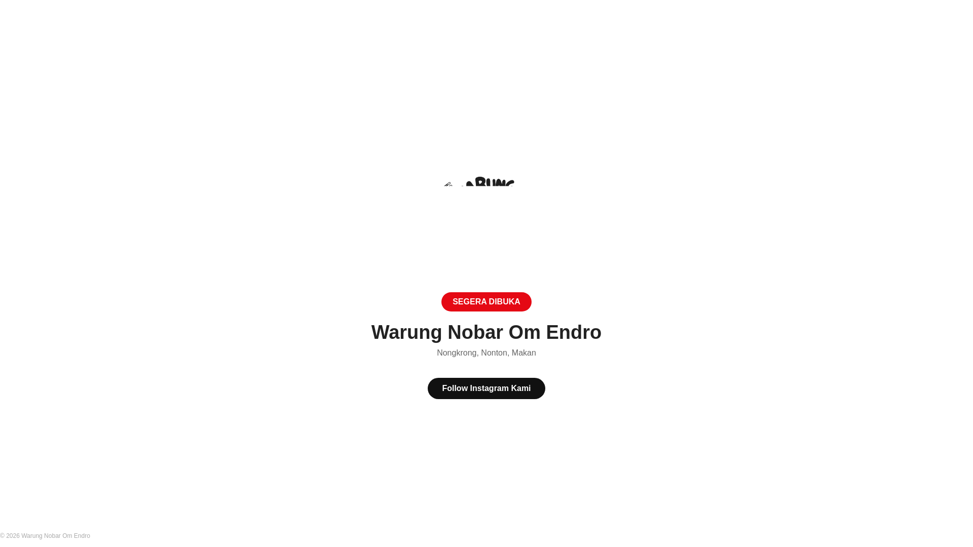 website screenshot of https://warungnobaromendro.com/