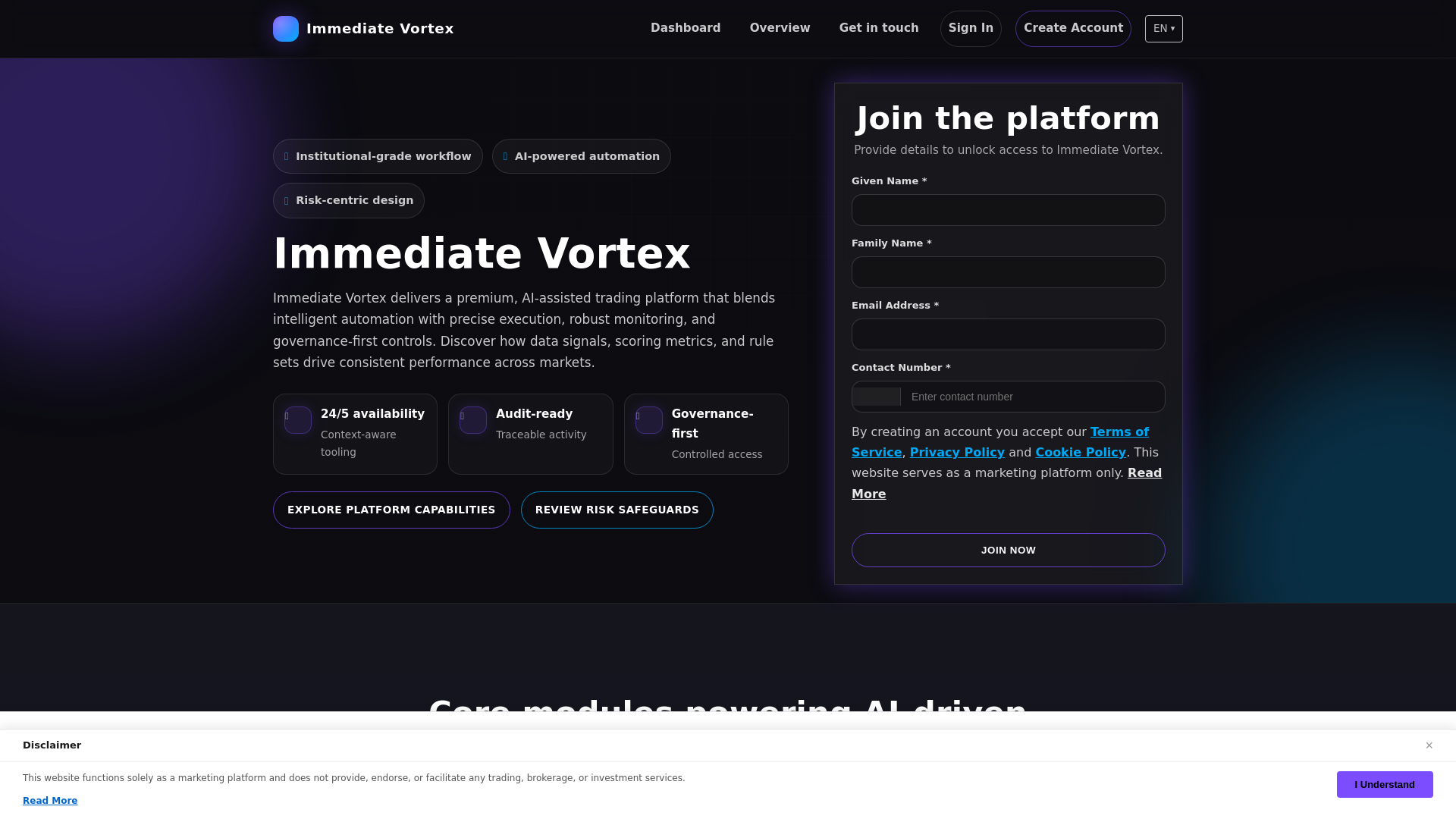 website screenshot of https://immediatevortex-click.pages.dev/