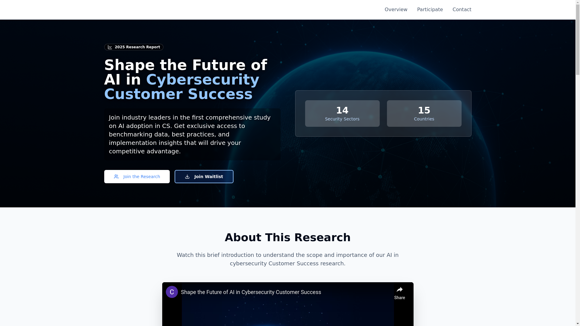 website screenshot of https://csinnovationresearch.com/