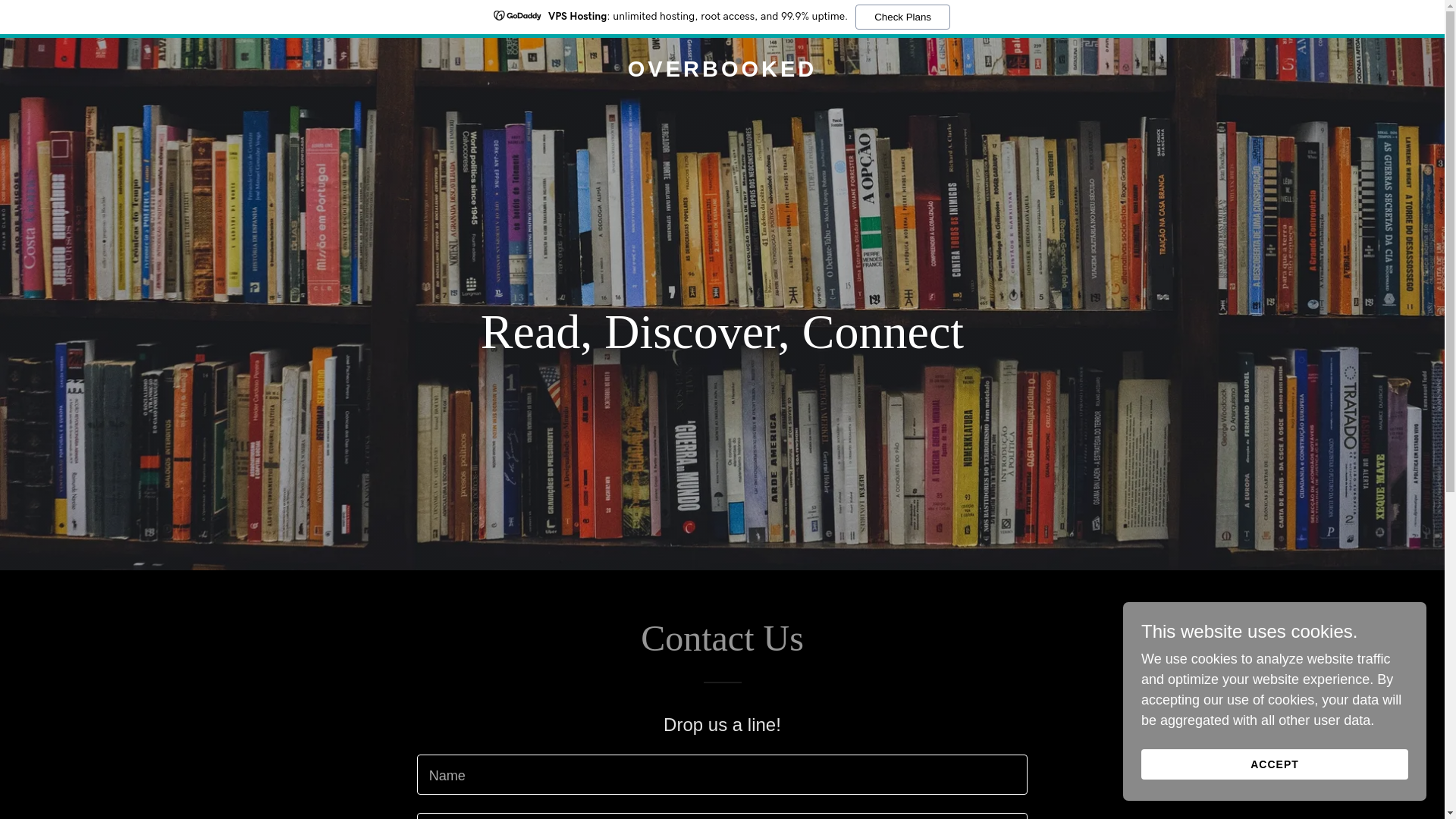 website screenshot of https://overboooked.com/