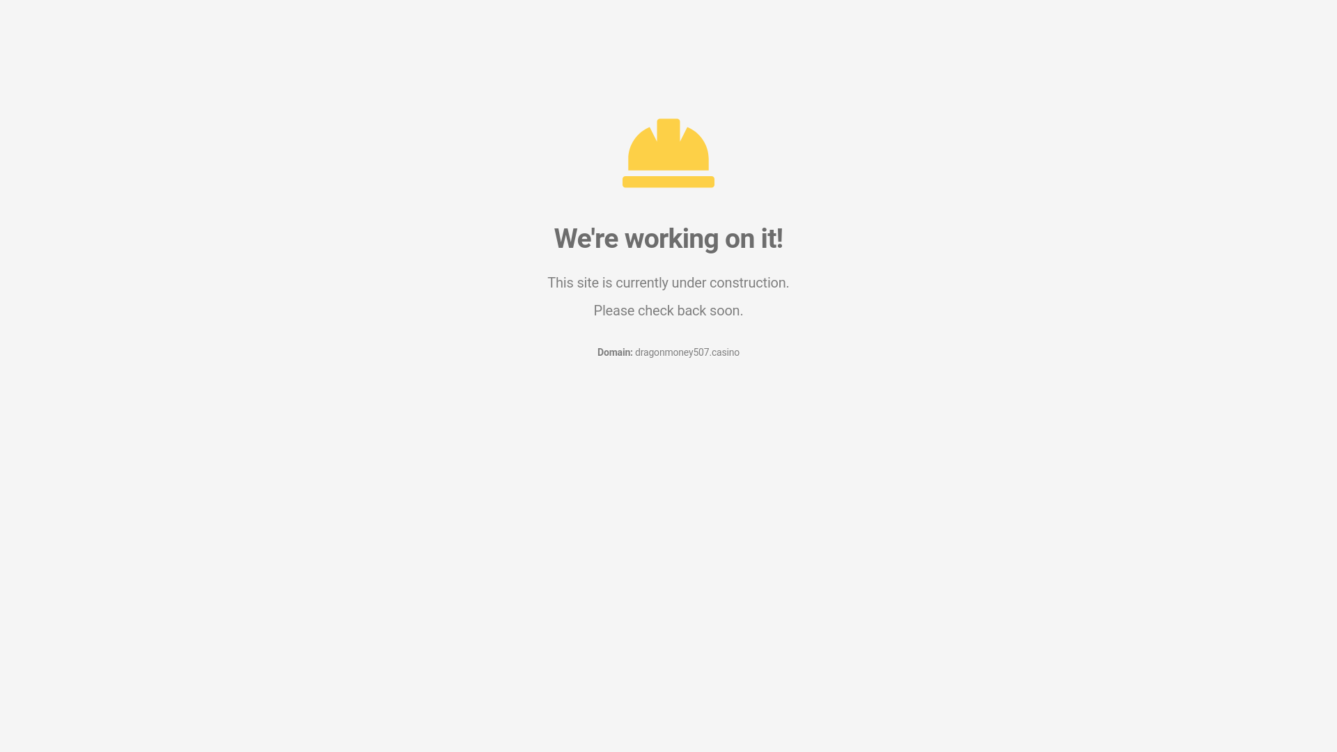 website screenshot of https://dragonmoney507.casino/