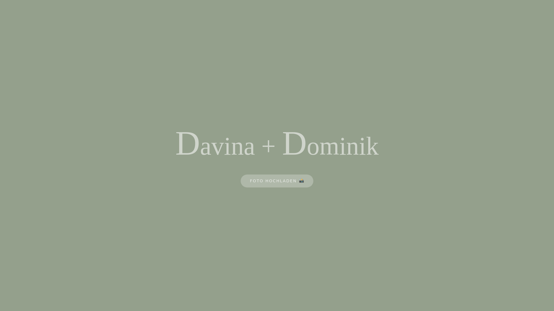 website screenshot of https://davina-und-dominik.de/