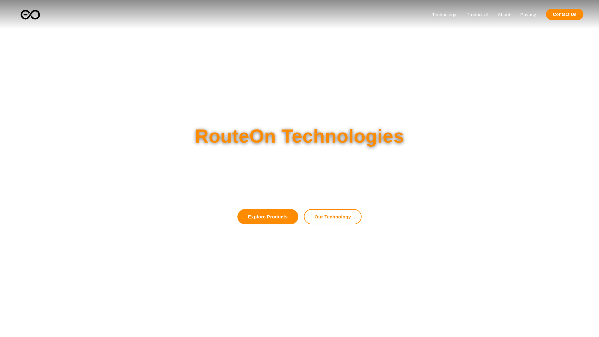 website screenshot of https://routeon-website.pages.dev/