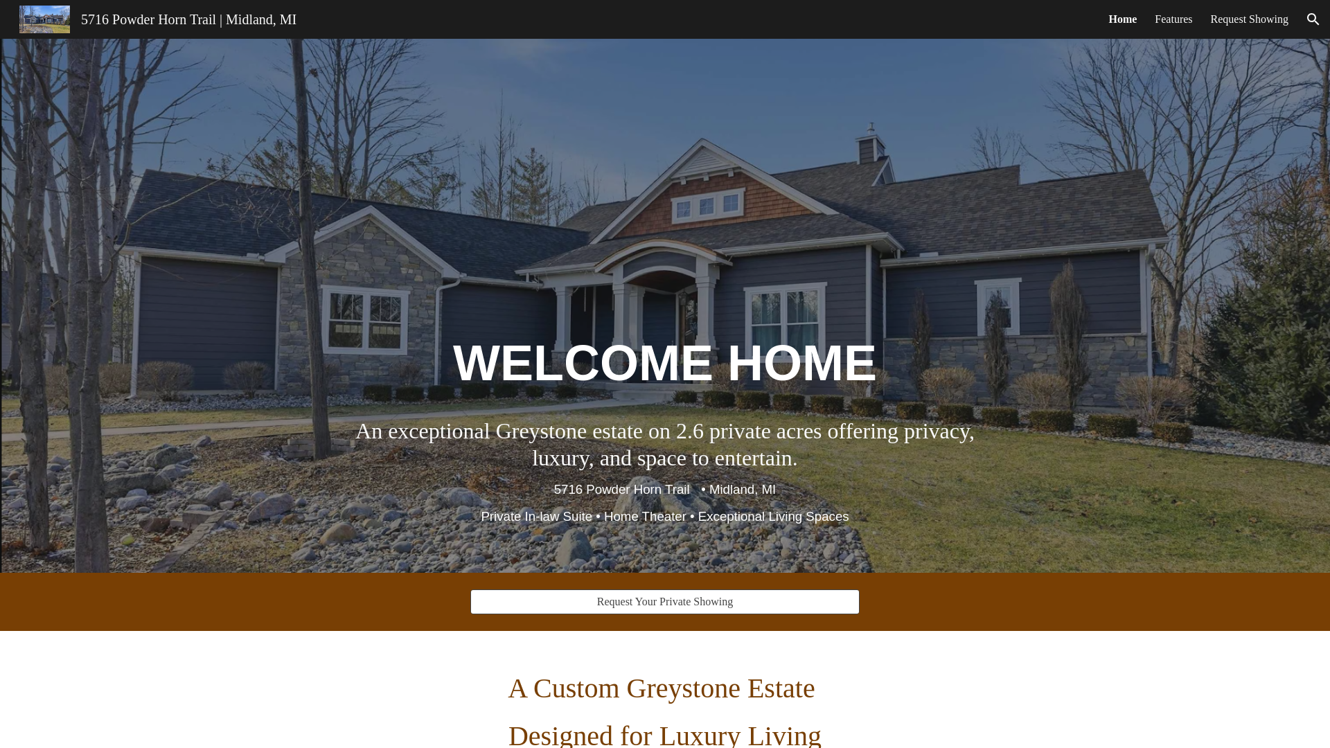 website screenshot of https://cherihitchcock.com/