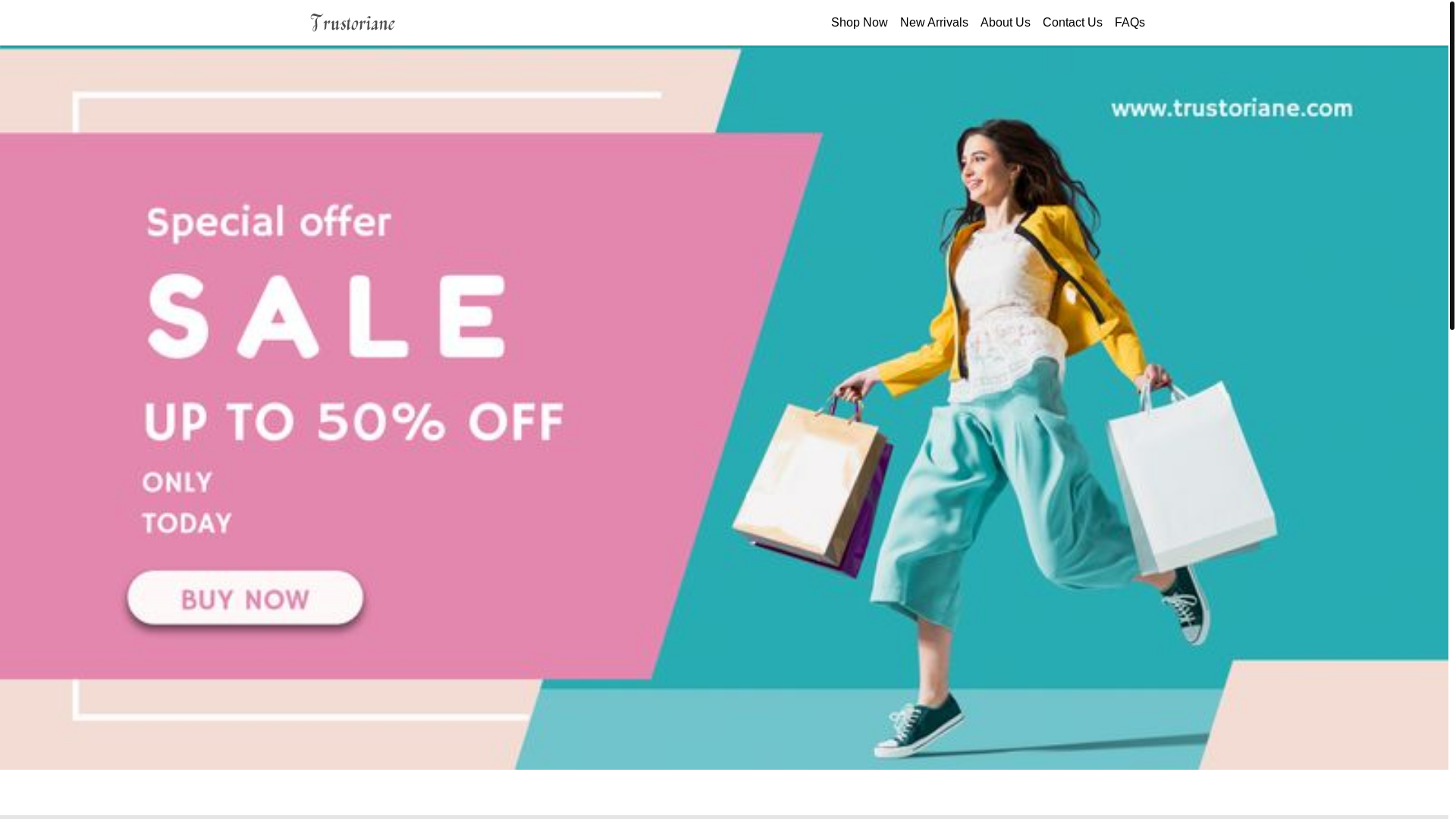 website screenshot of https://trustoriane.com/