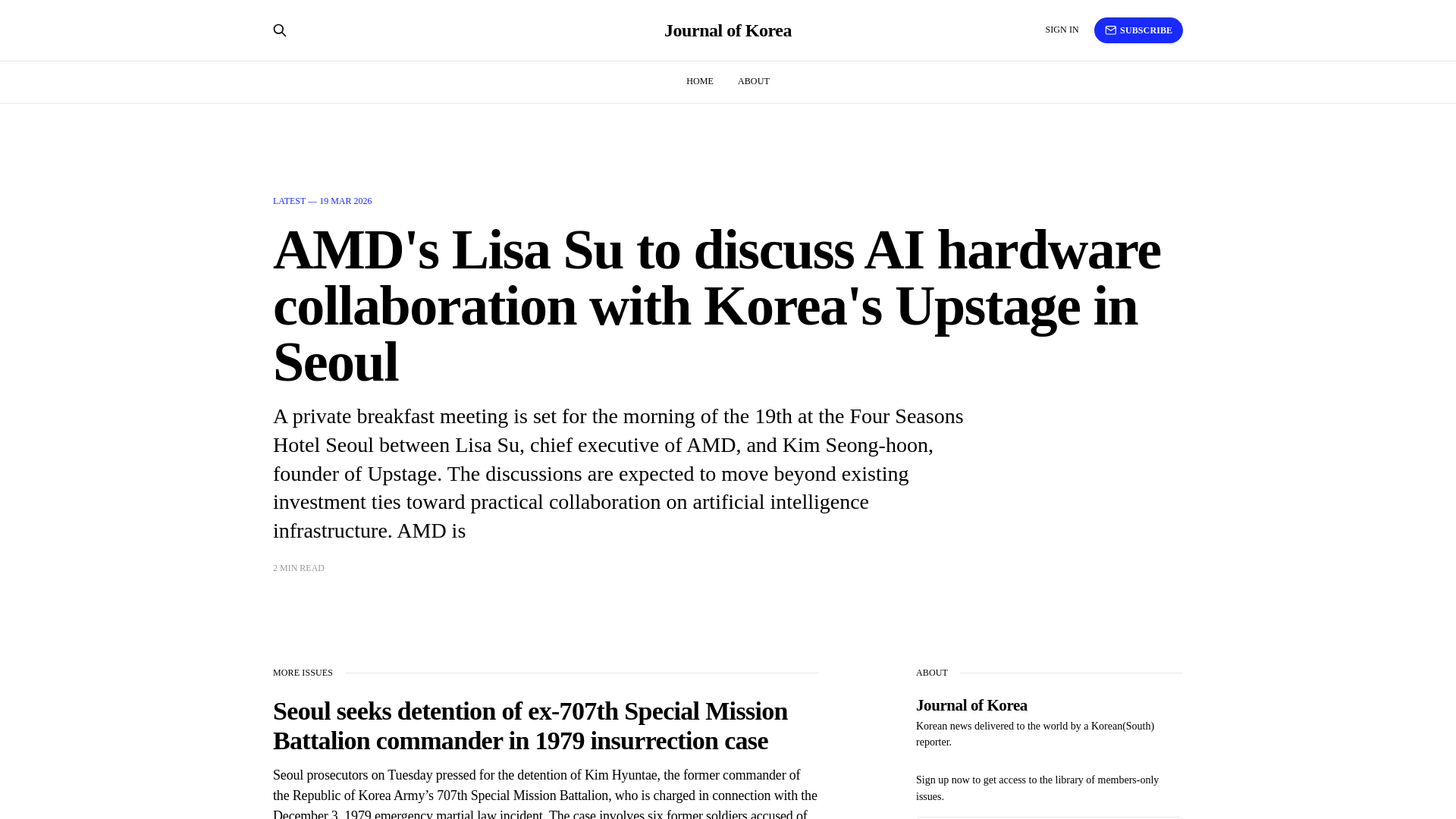 website screenshot of https://journalkor.site/