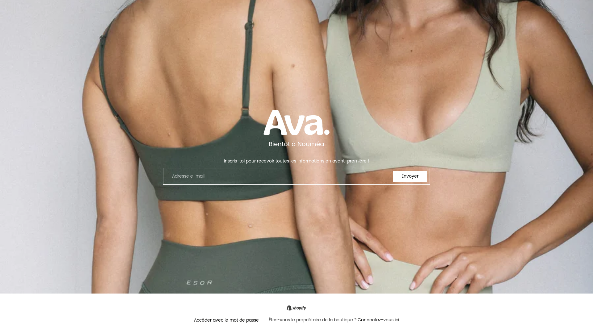 website screenshot of https://avanoumea.nc/