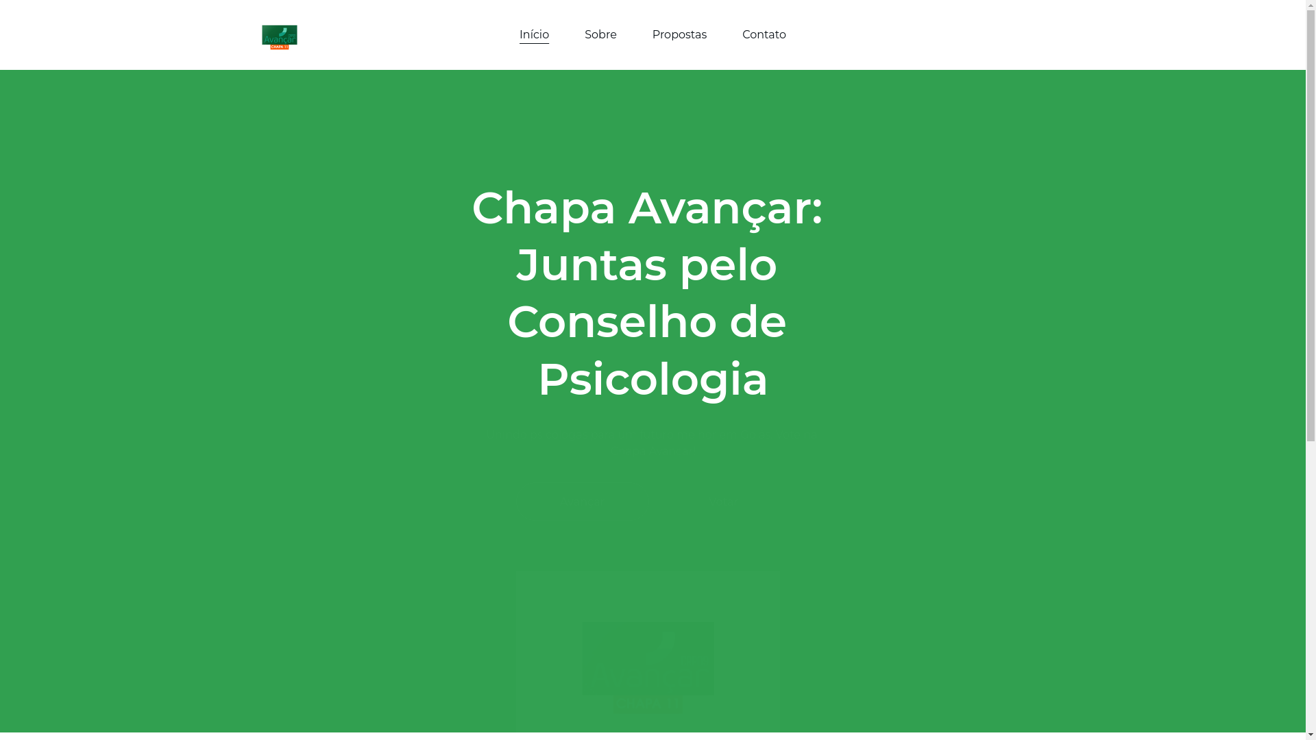 website screenshot of https://avancarapsicologiaemgoias.com.br/