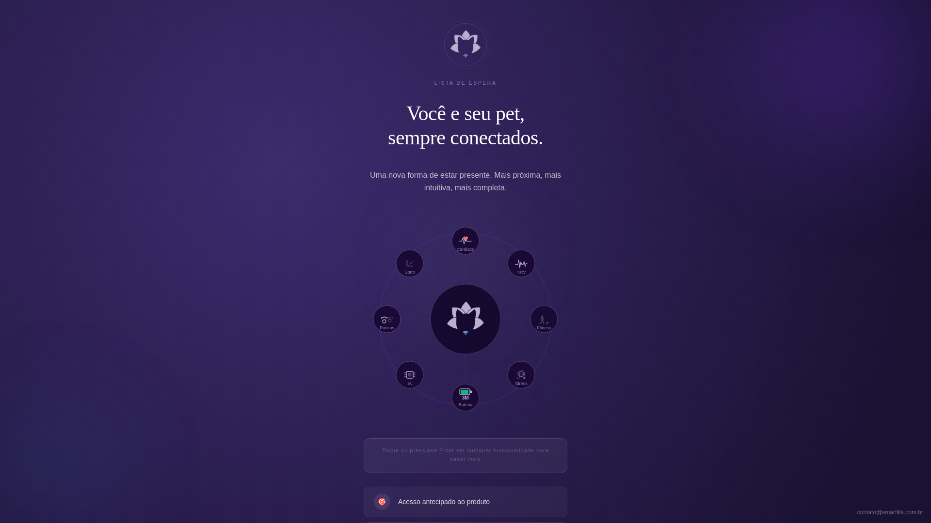 website screenshot of https://smartlila.com.br/