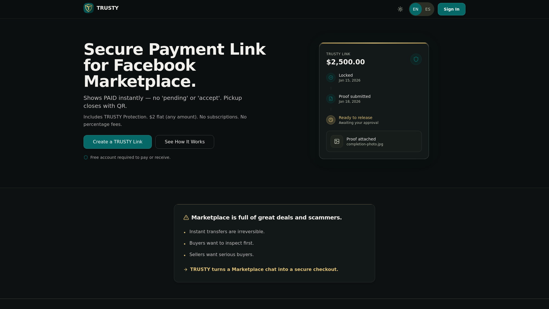 website screenshot of https://trusty-settlement-rail.pages.dev/