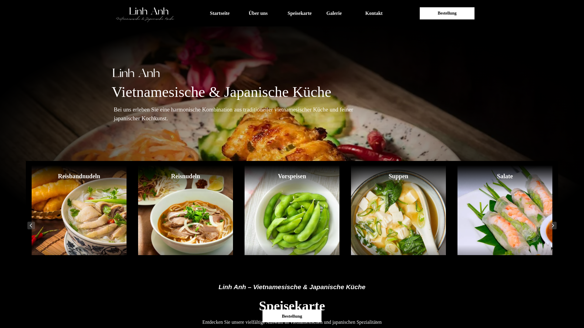 website screenshot of https://linhanh-munchen.com/