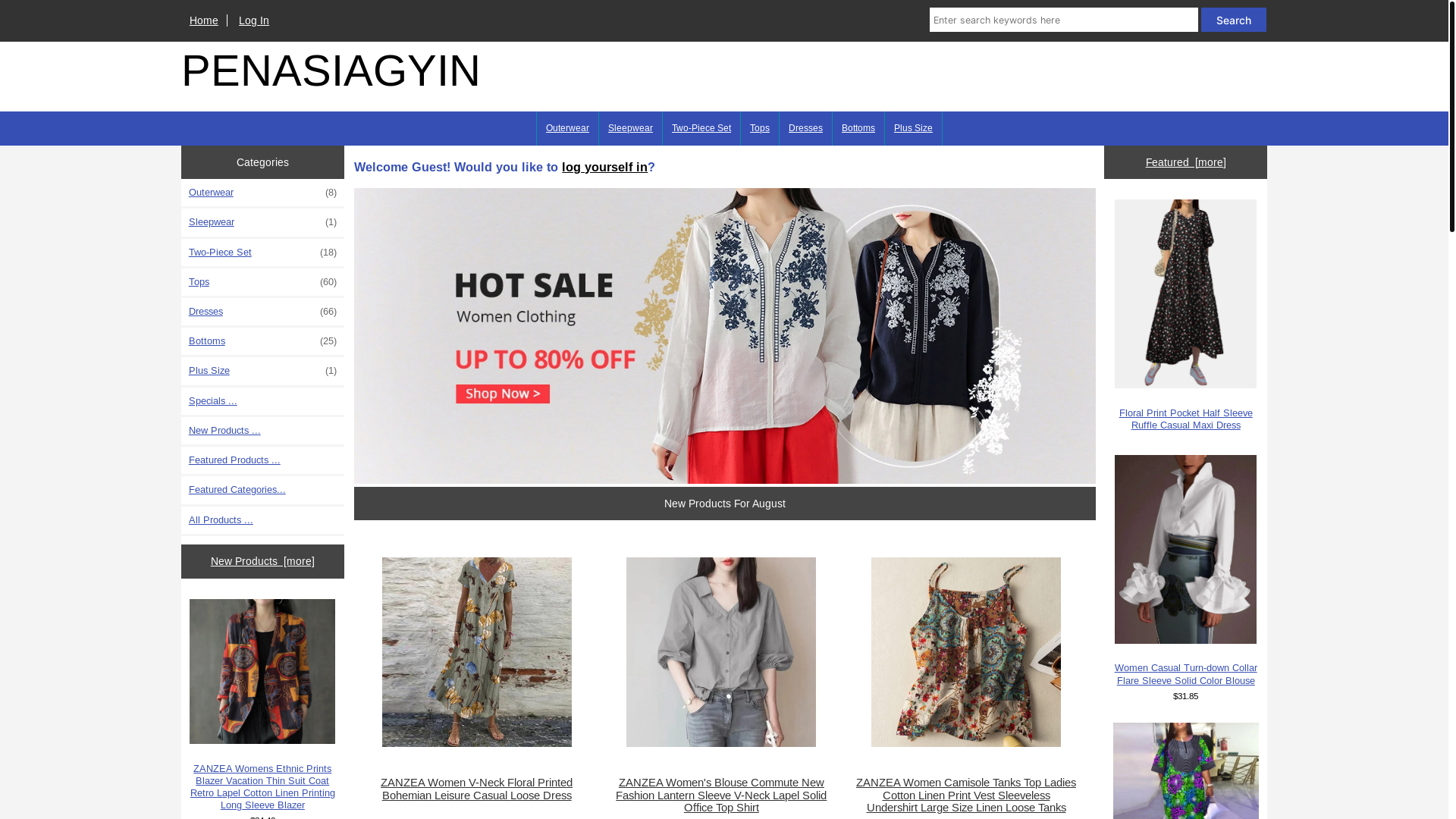 website screenshot of https://penasiagyin.asia/
