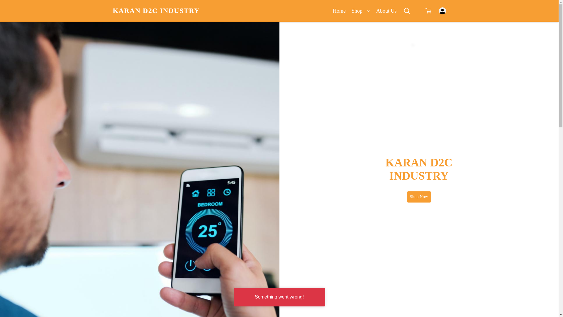 website screenshot of https://karand2cindustry.co.in/