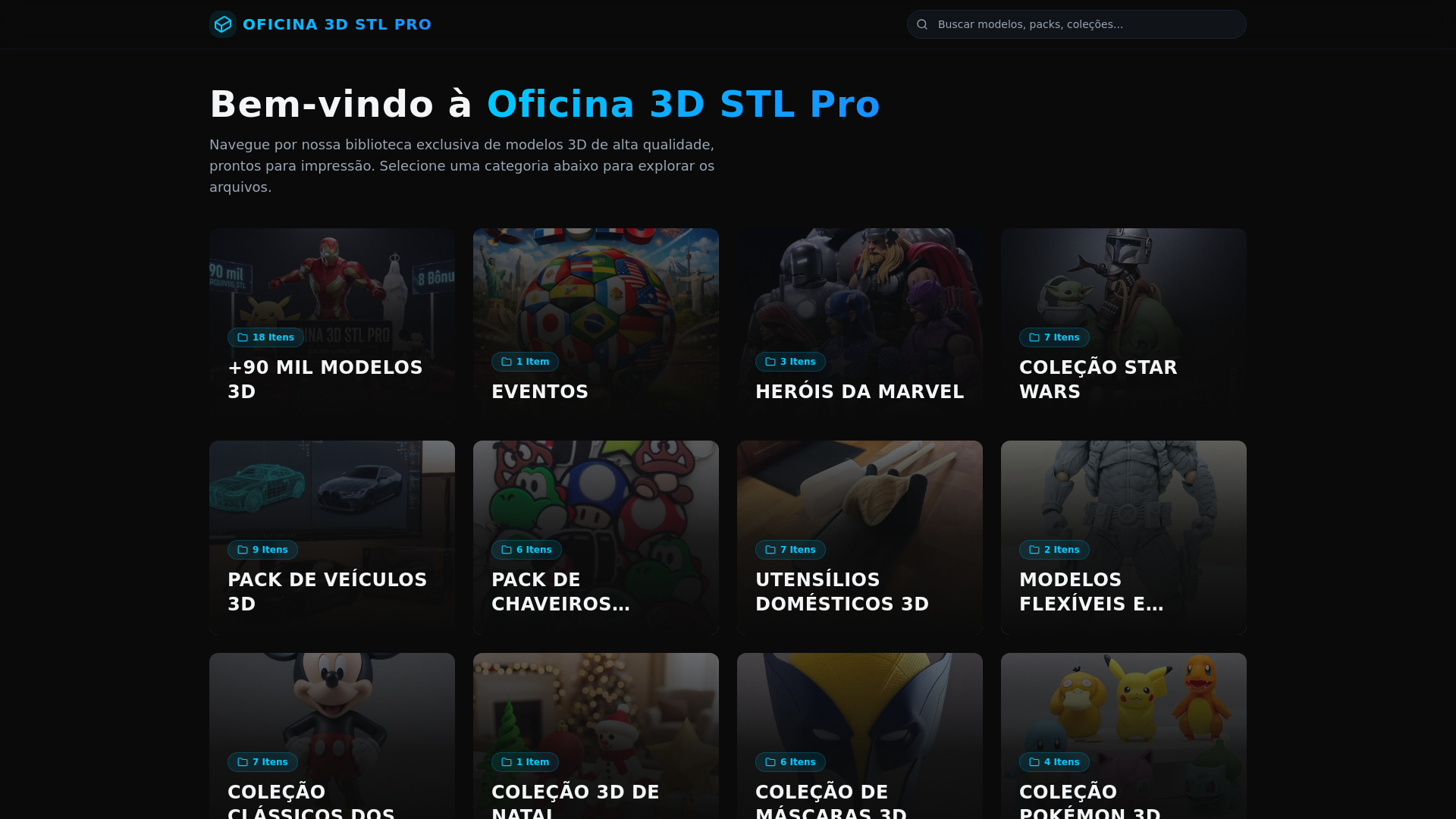 website screenshot of https://acesso-oficina3dstlpro.site/