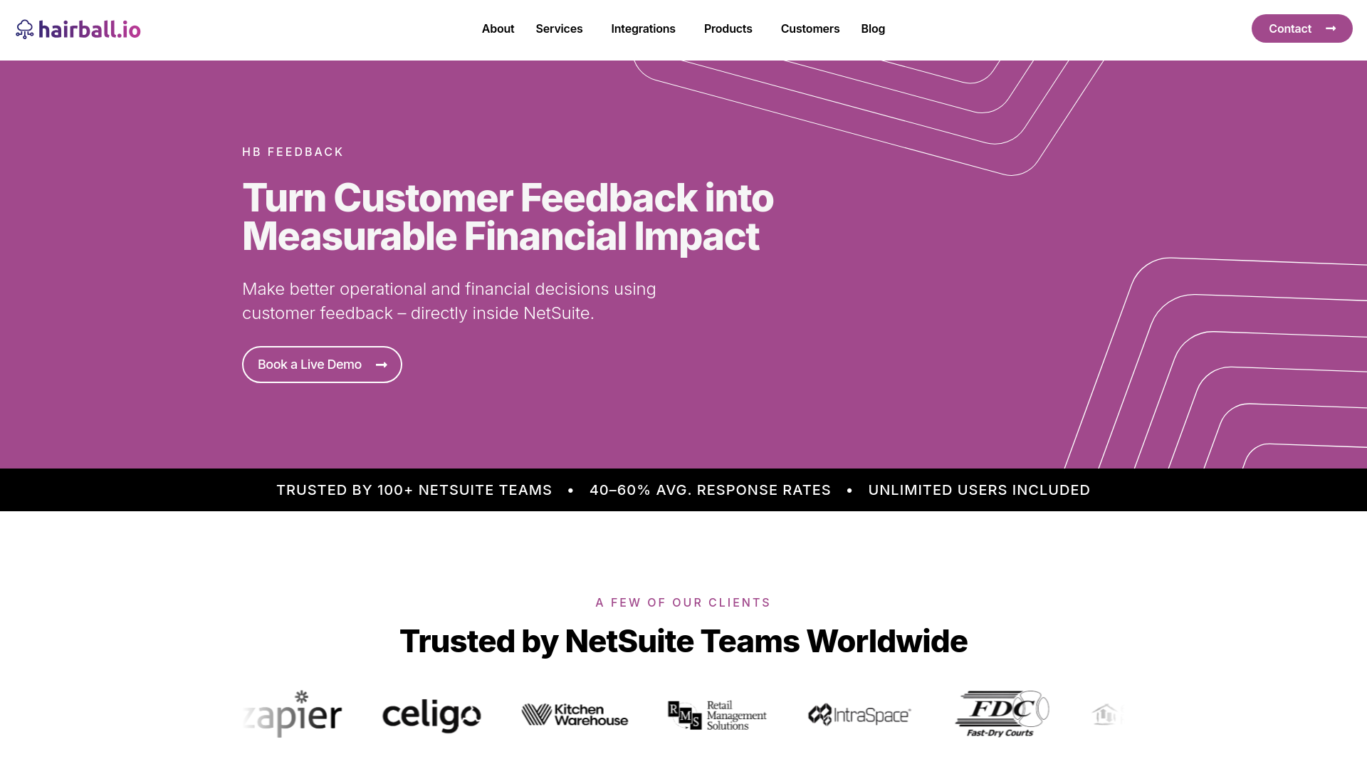 website screenshot of https://starthairball.com