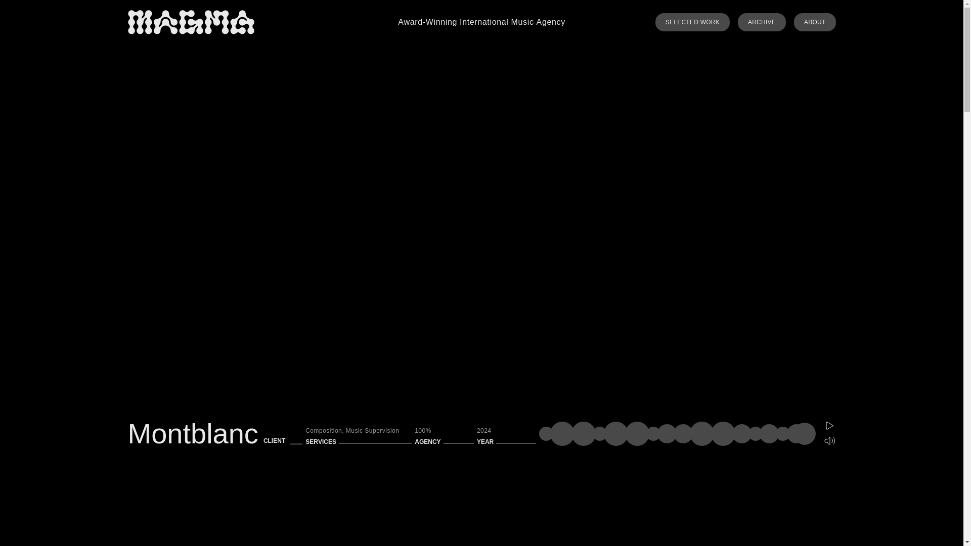 website screenshot of https://magma-staging.pages.dev/