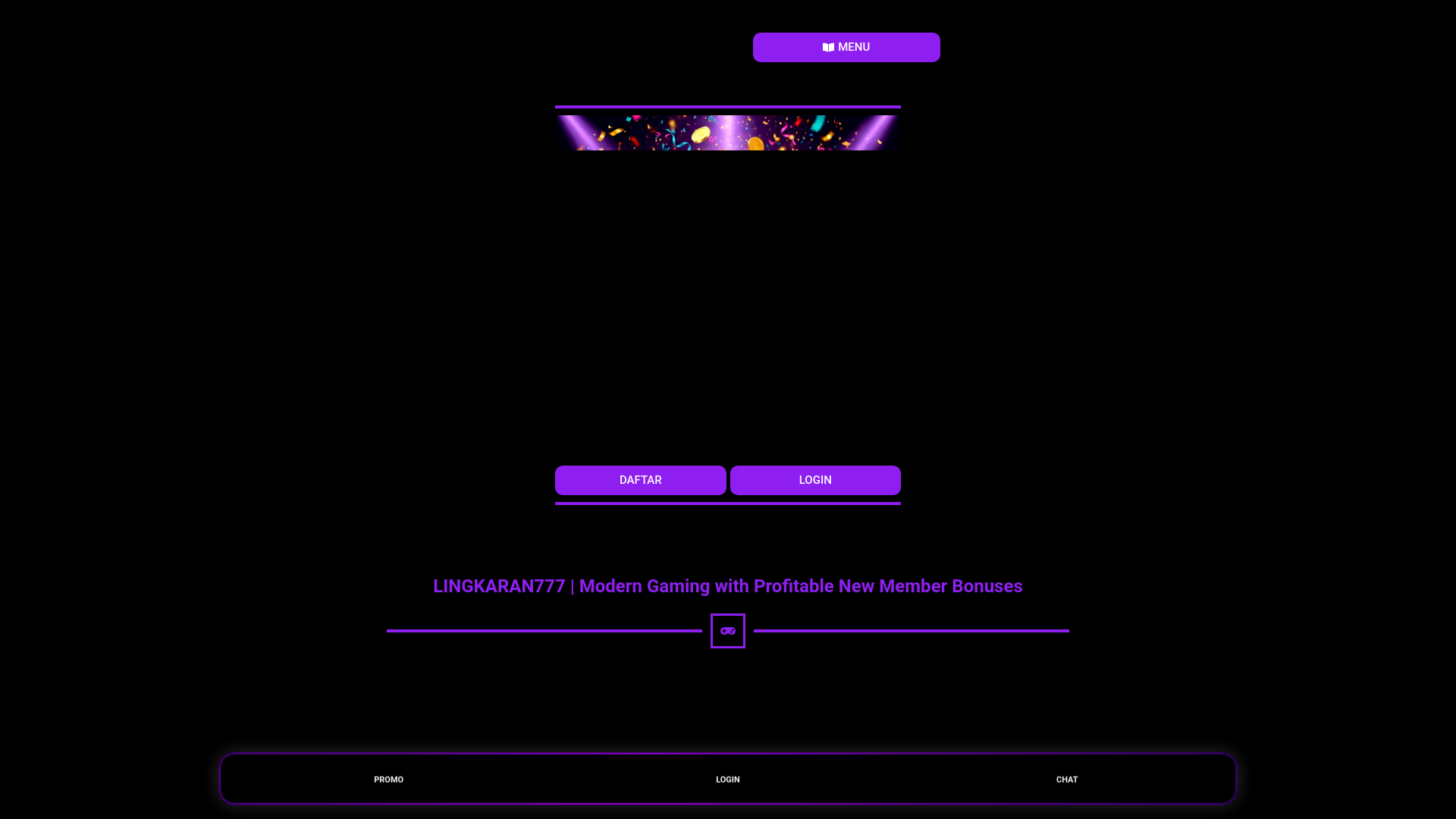 website screenshot of https://lingkaran777.net/