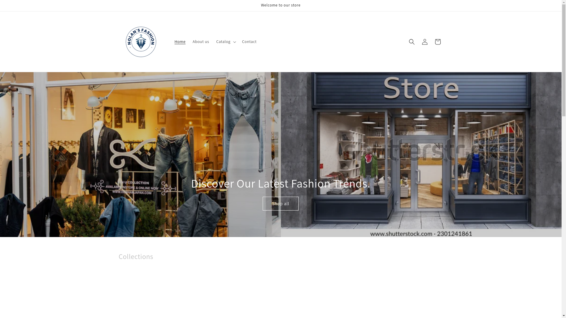website screenshot of https://nolanfashion.net/