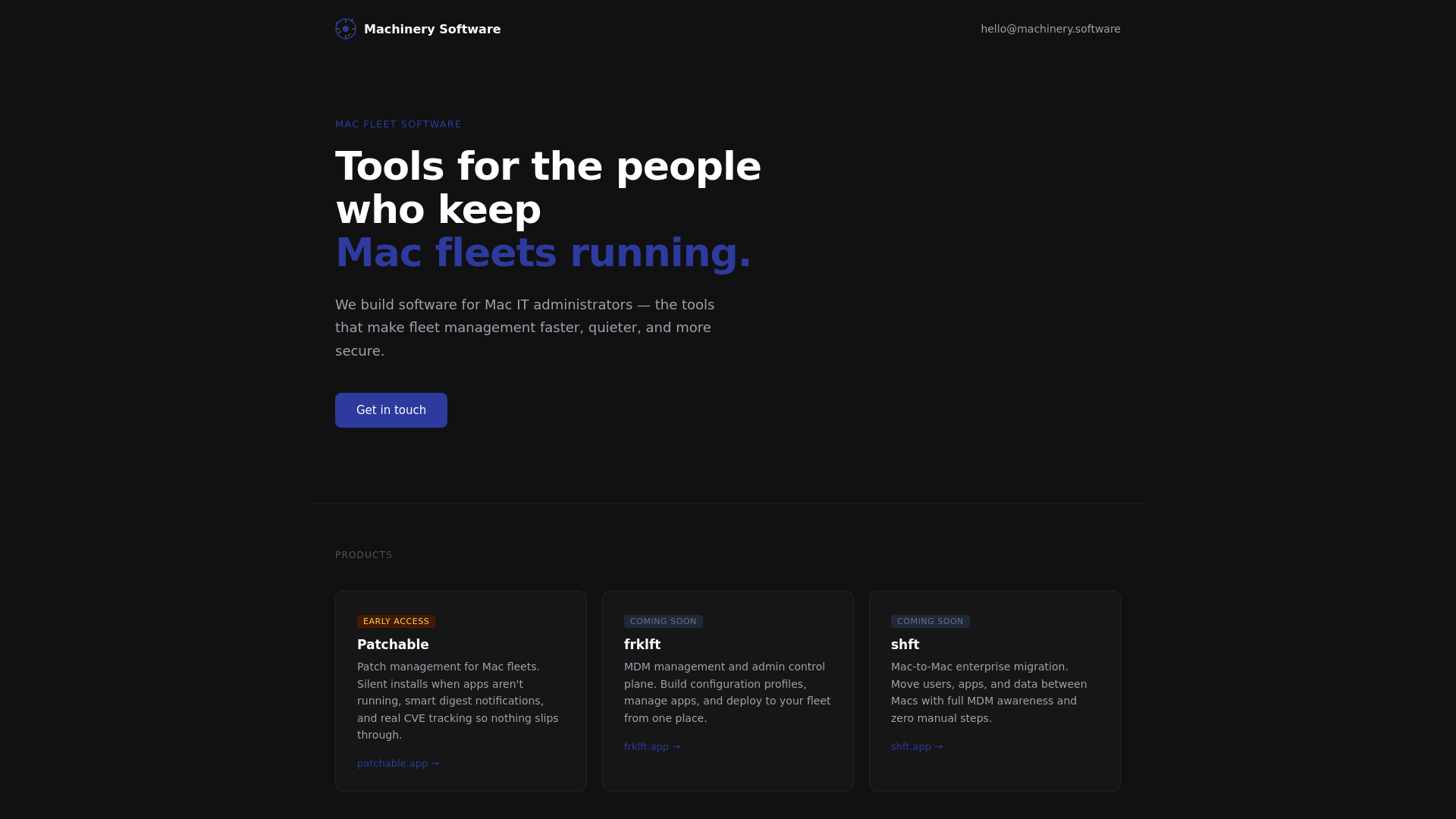 website screenshot of https://machinery-marketing.pages.dev/