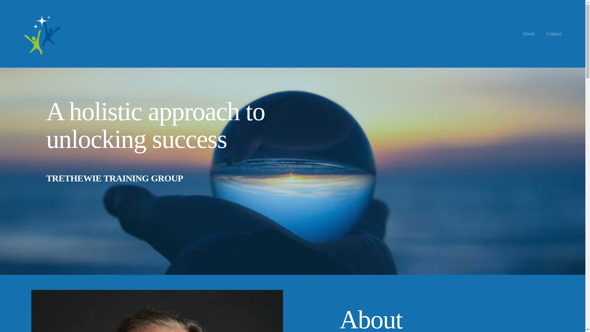 website screenshot of https://trethewietraininggroup.com/
