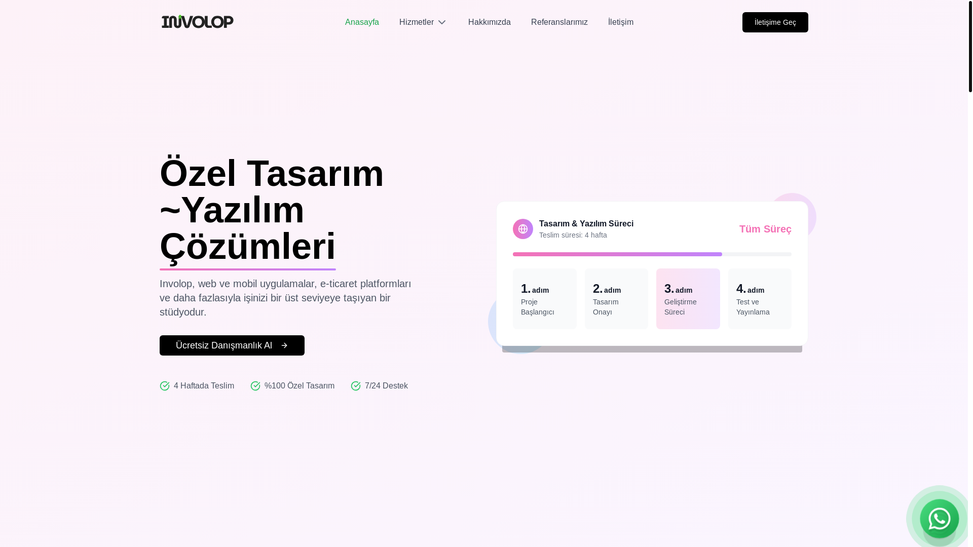 website screenshot of https://involop.com