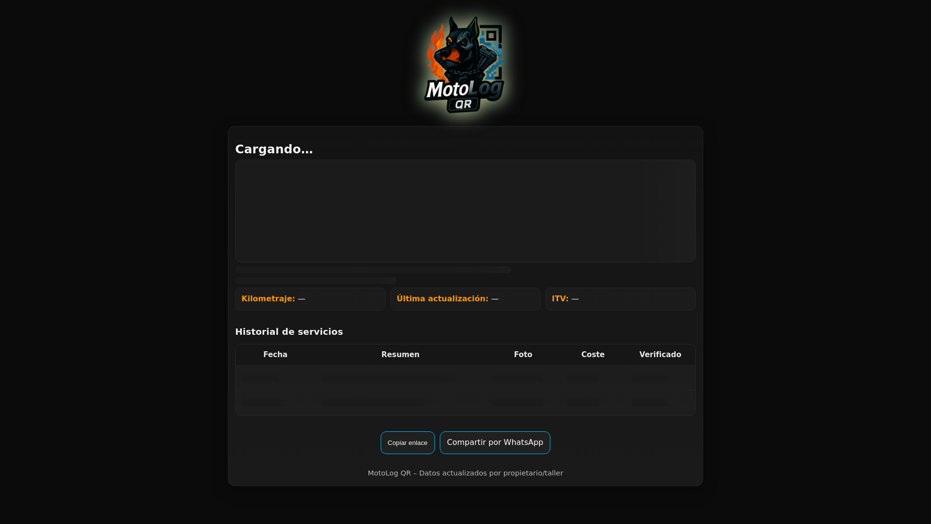 website screenshot of https://motologtestv2.pages.dev/