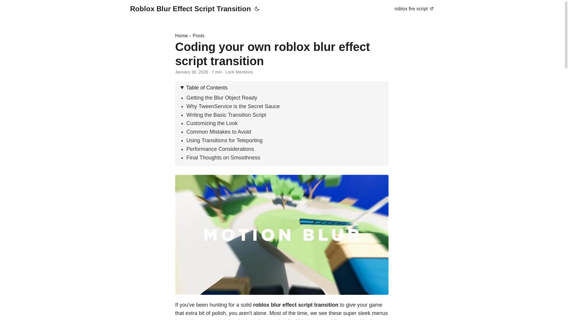 website screenshot of https://roblox-blur-effect-script-transition.pages.dev/