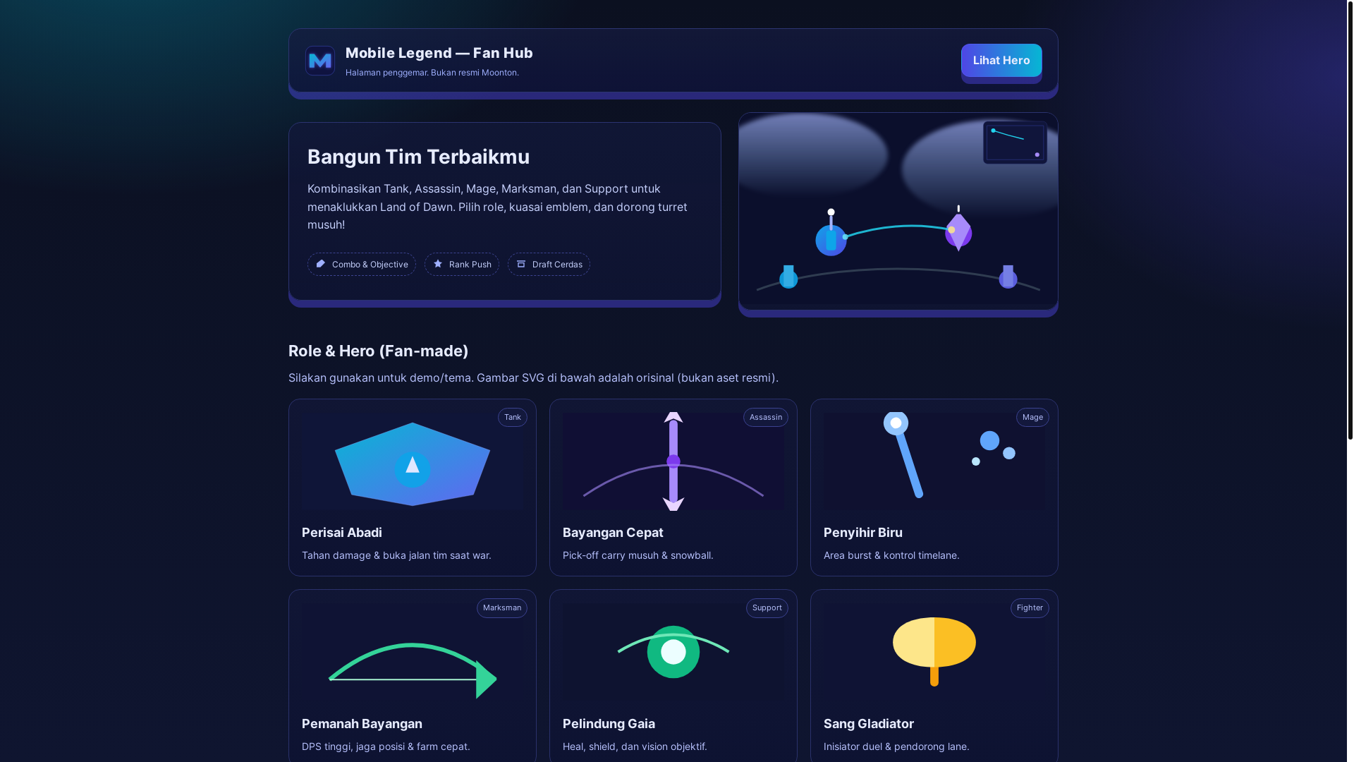 website screenshot of https://belalangsembah.pages.dev/