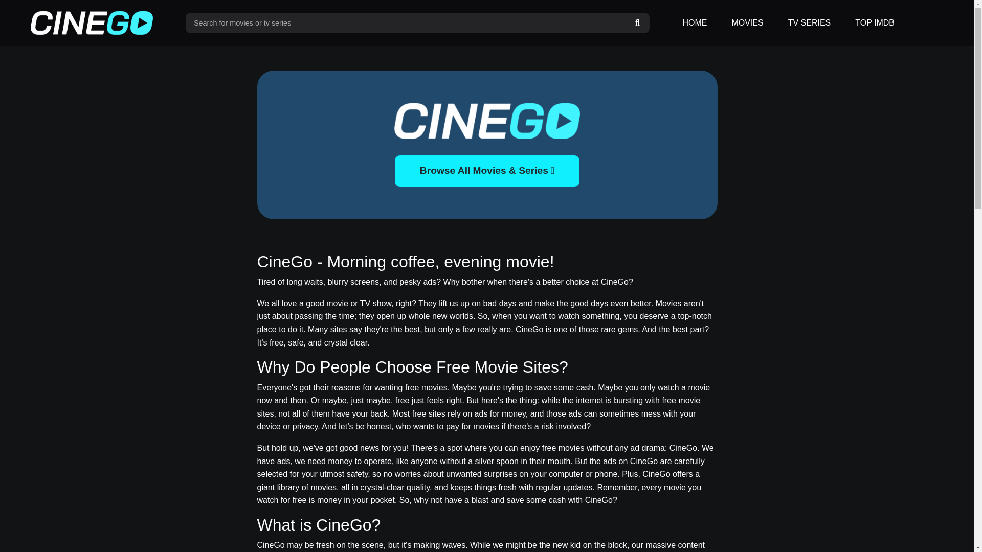 website screenshot of https://cinego.co/