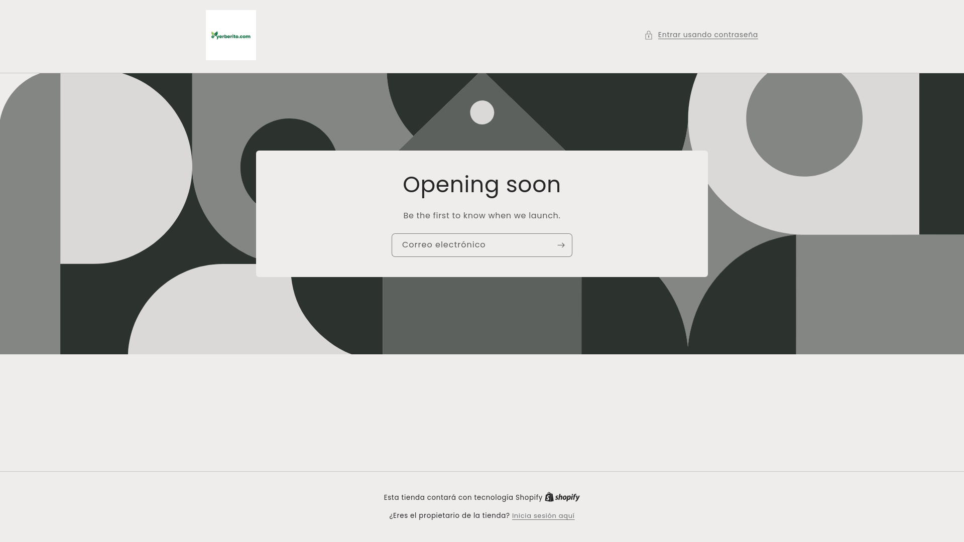 website screenshot of https://eyerberito.com/