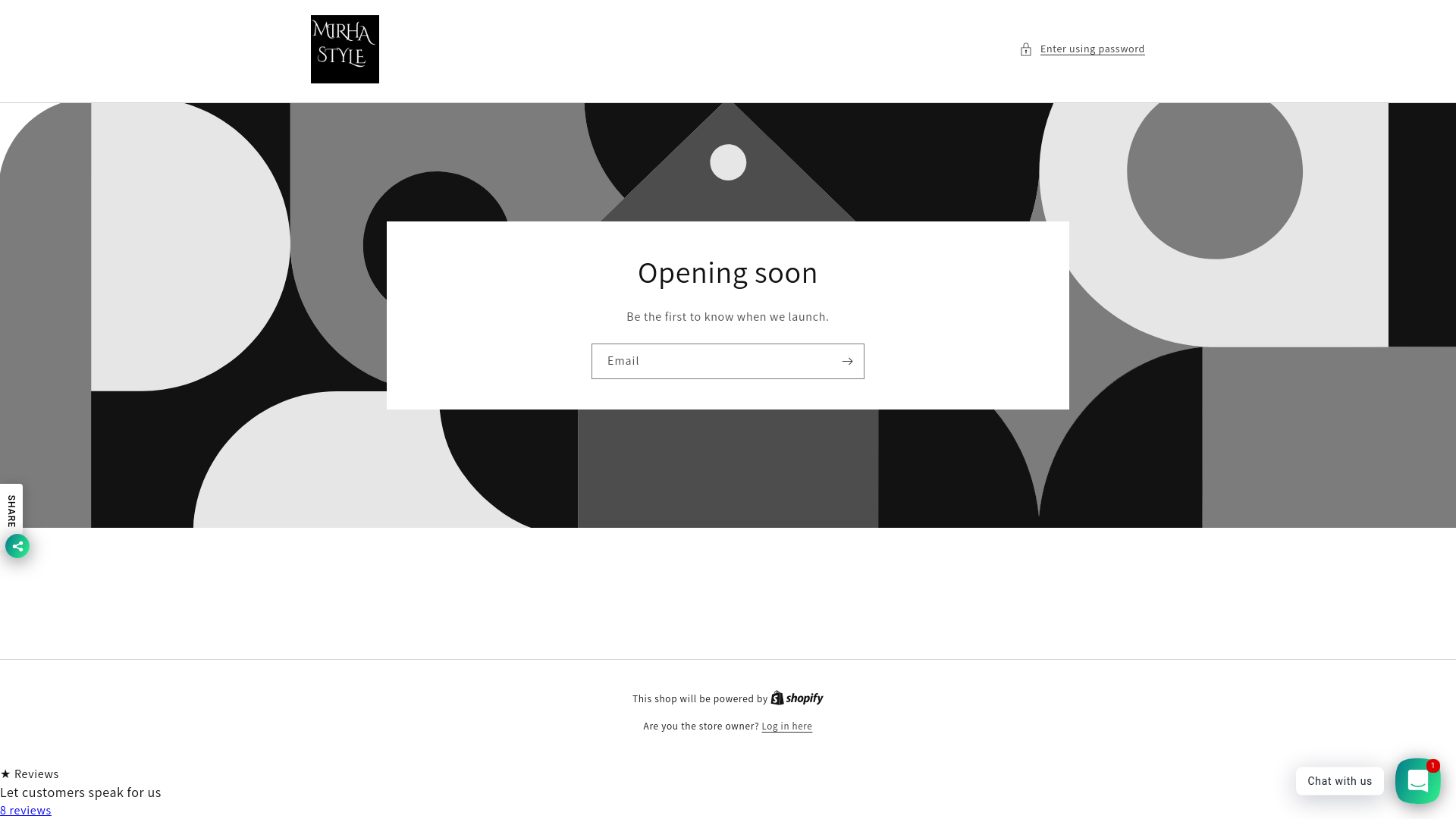 website screenshot of https://mirhastyle.com/