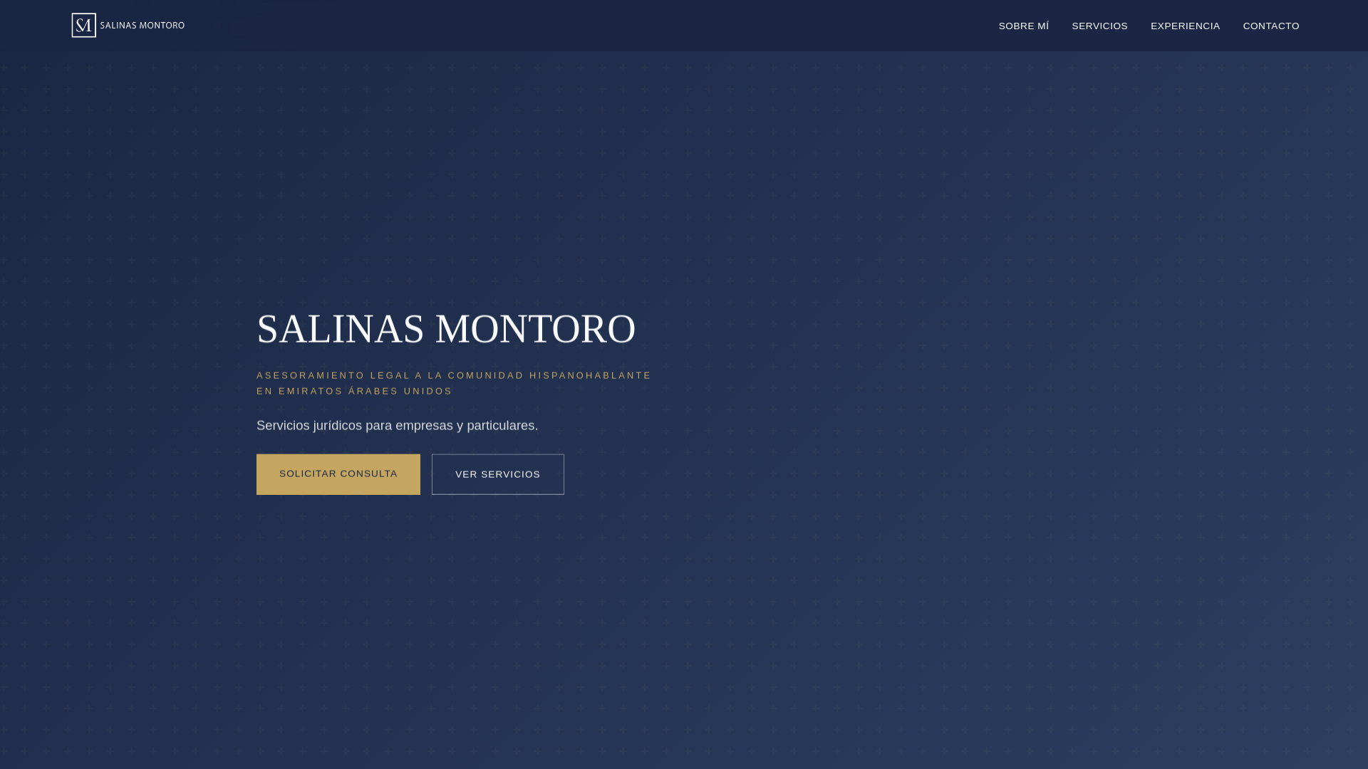 website screenshot of https://salinasmontoro.pages.dev/