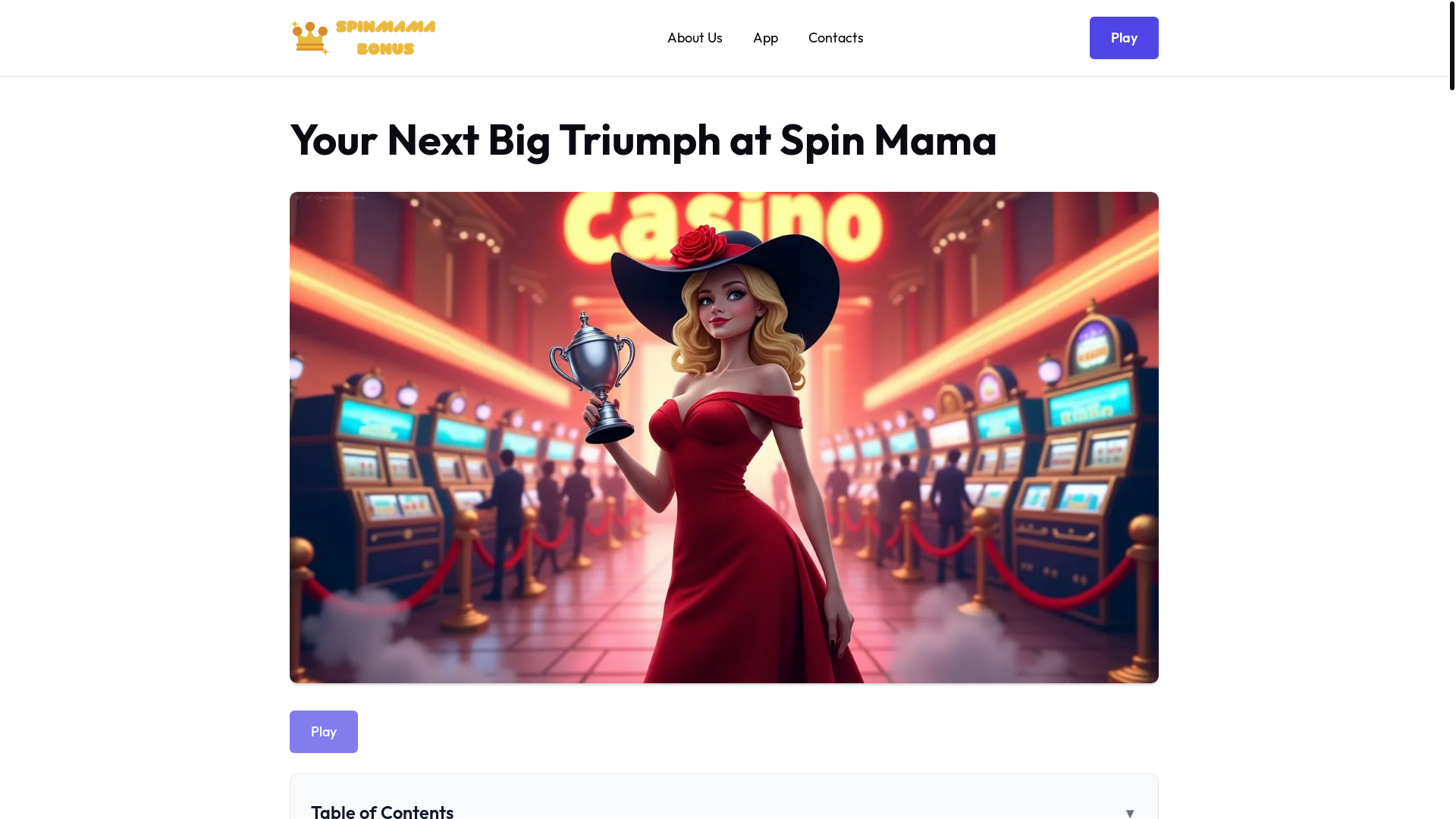website screenshot of https://spinmama-bonus-net.pages.dev/