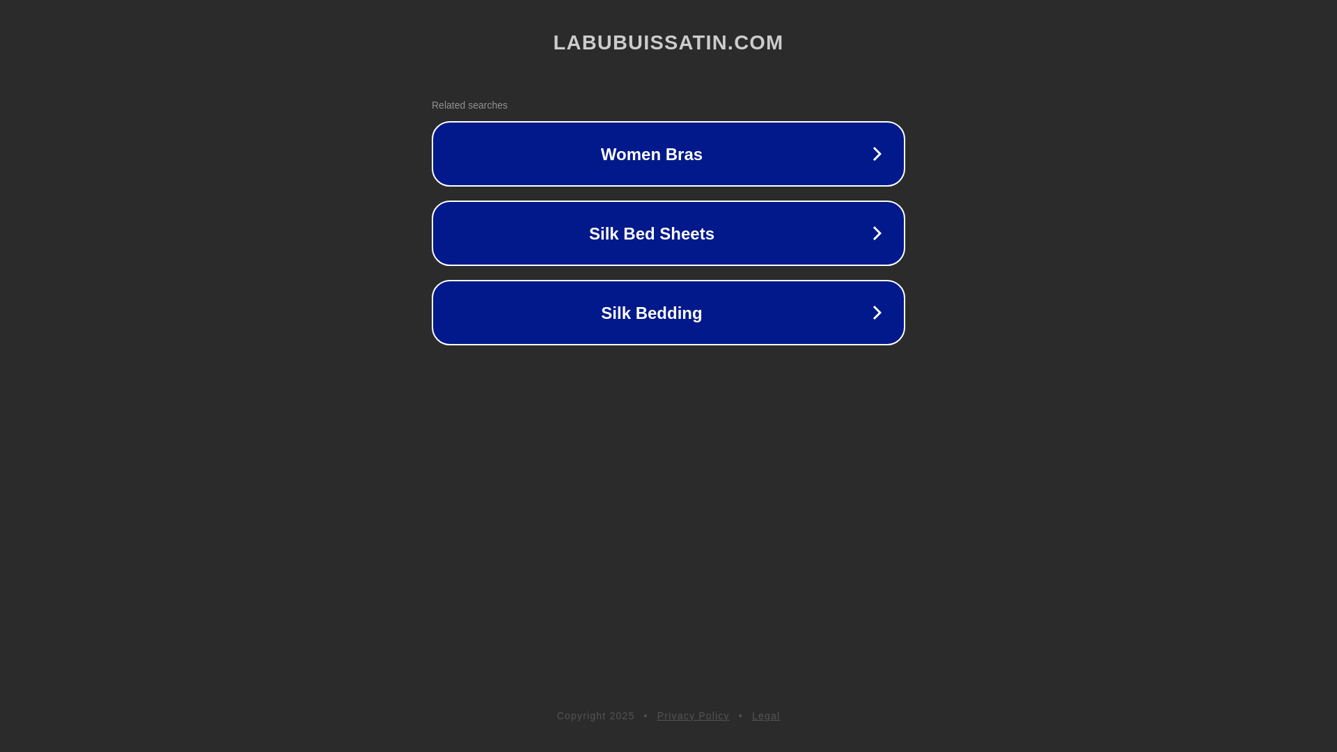 website screenshot of https://labubuissatin.com/