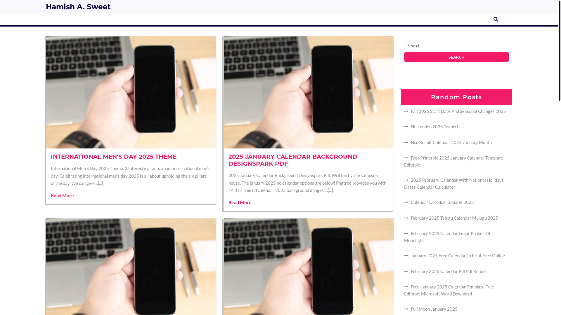 website screenshot of https://hamishasweet.pages.dev/