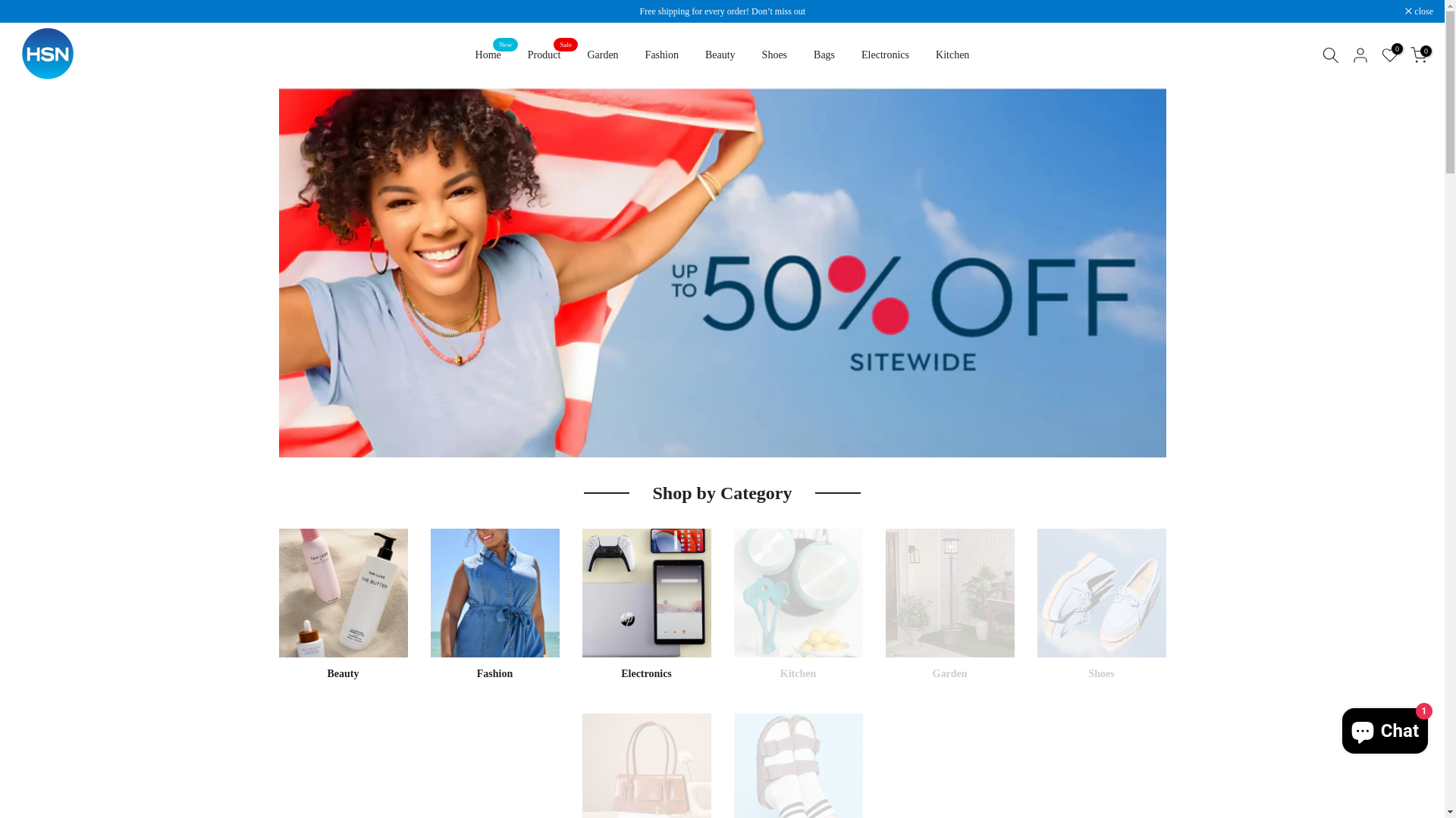 website screenshot of https://hsnify.com/