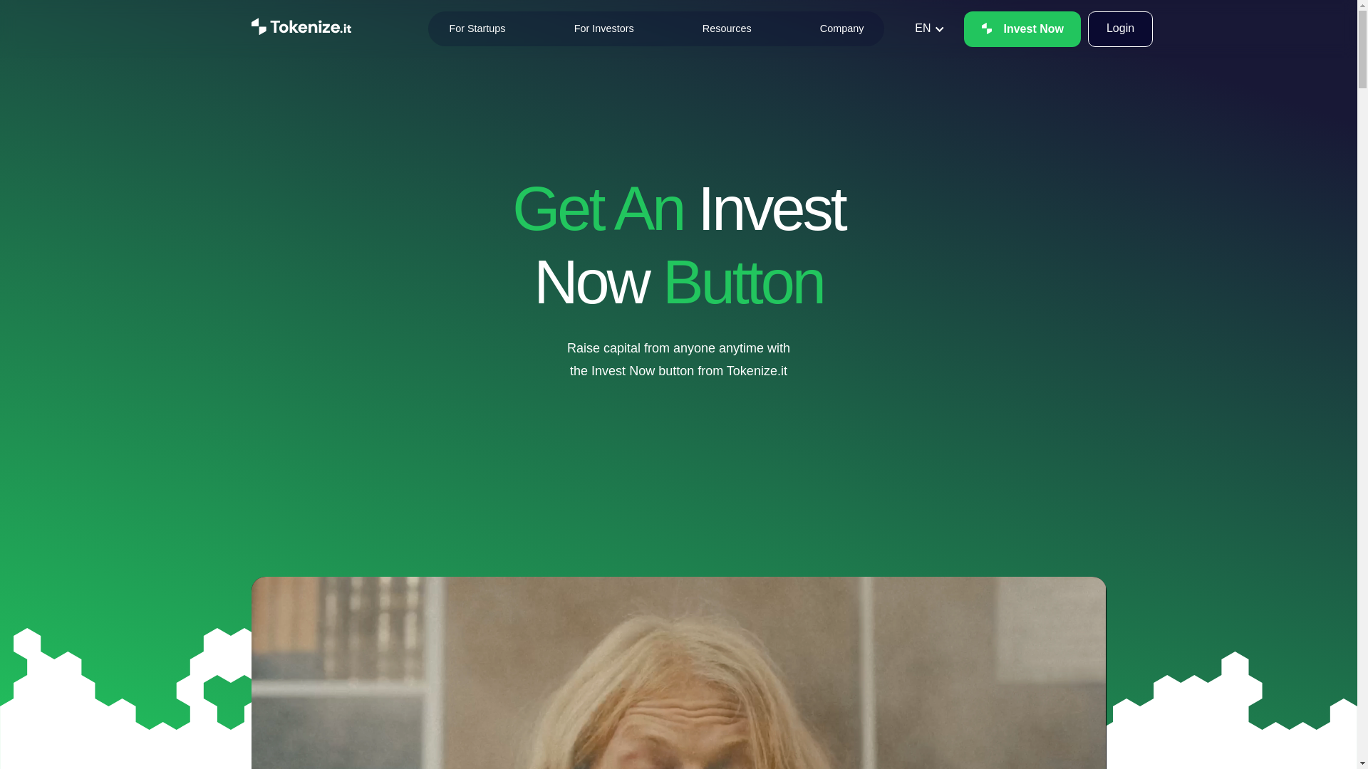 website screenshot of https://tokenizeaipowered.com/