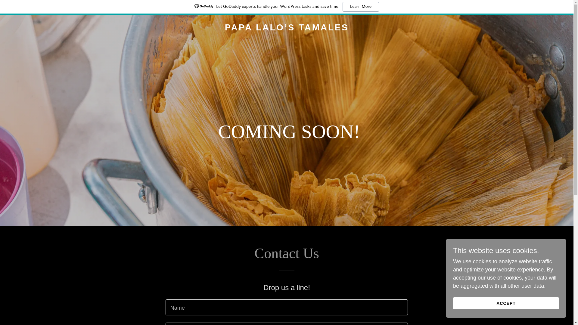 website screenshot of https://papalalos.com/