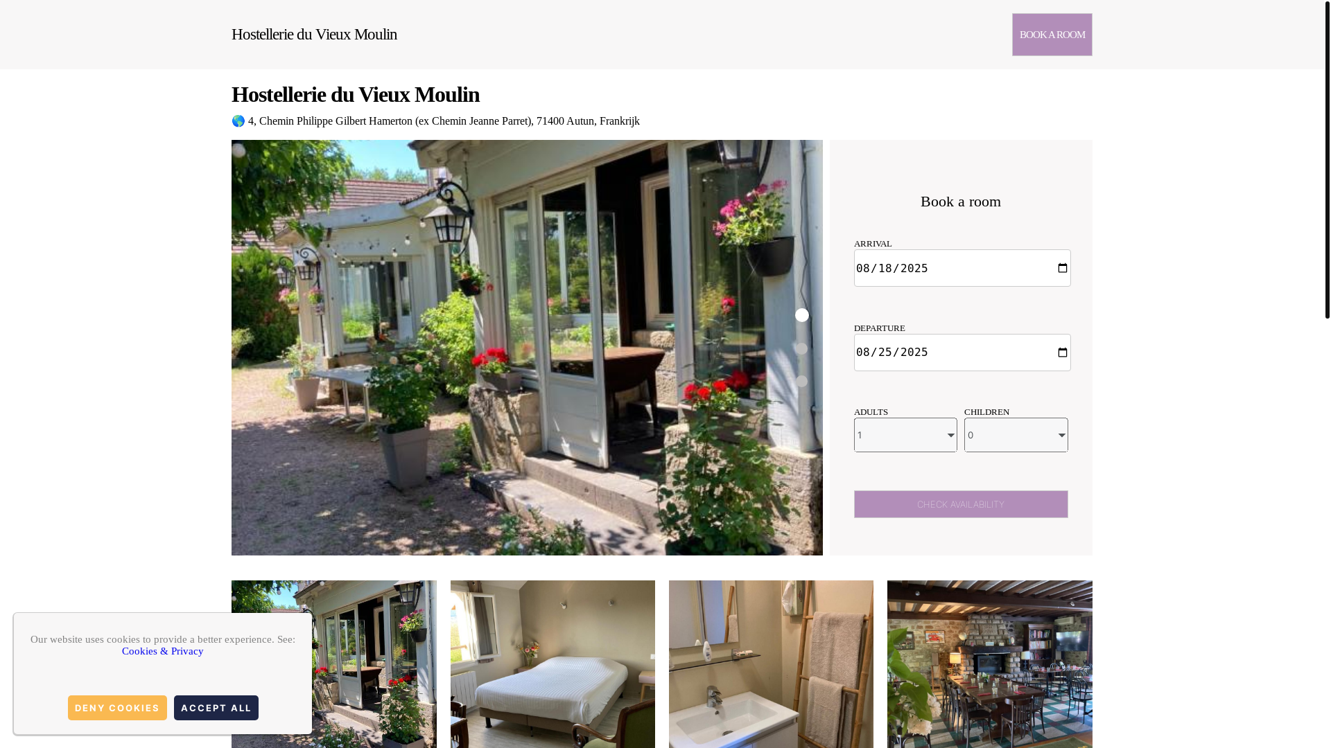 website screenshot of https://hostellerie-du-vieux-moulin.com.es/