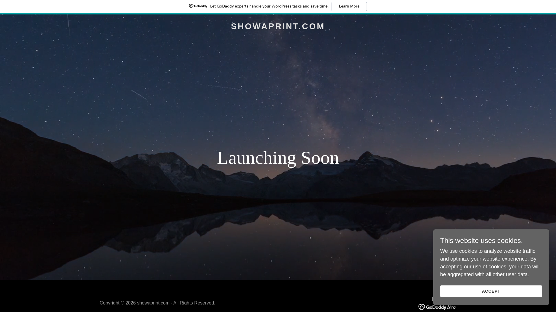 website screenshot of https://showaprint.com/