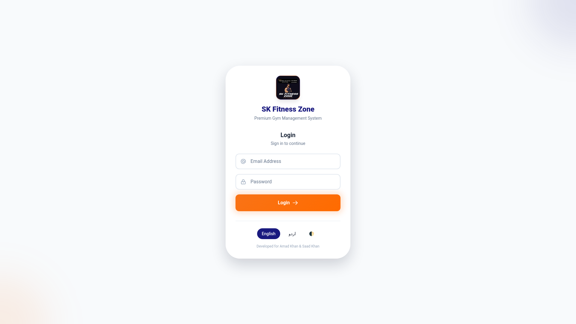 website screenshot of https://sk-fitness-zone.pages.dev/