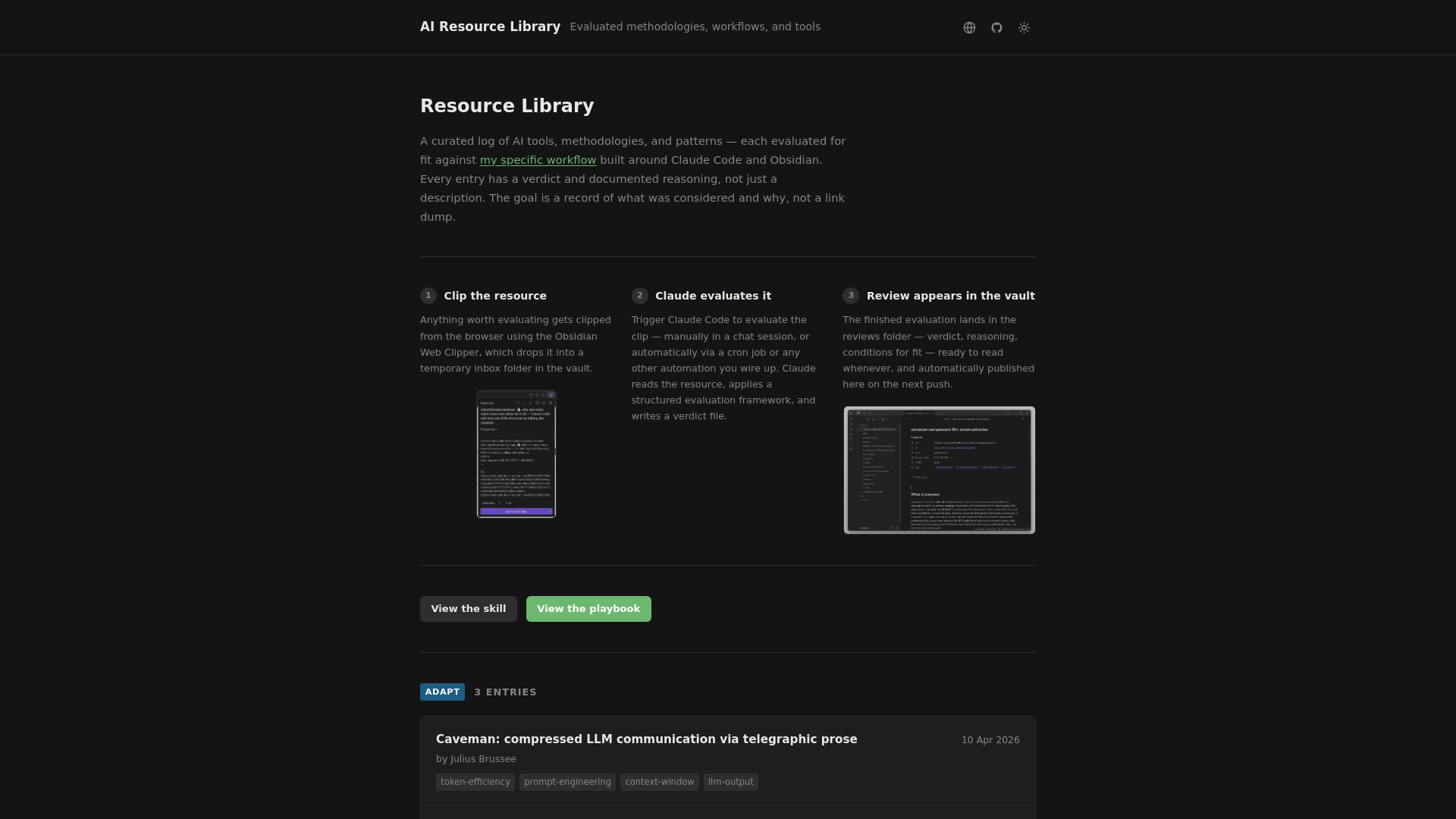 website screenshot of https://ai-playbooks.pages.dev/